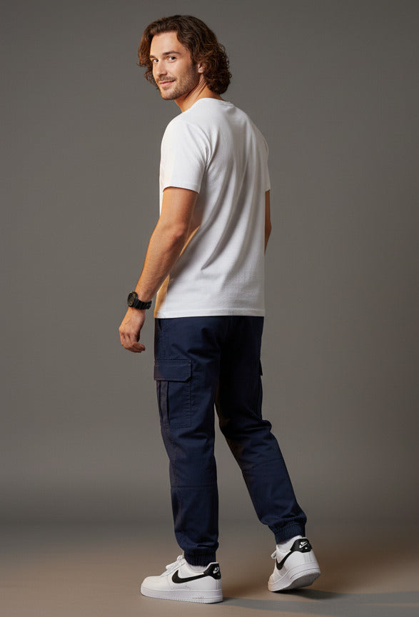 Men Cotton V-Neck T-Shirt Pack of 4