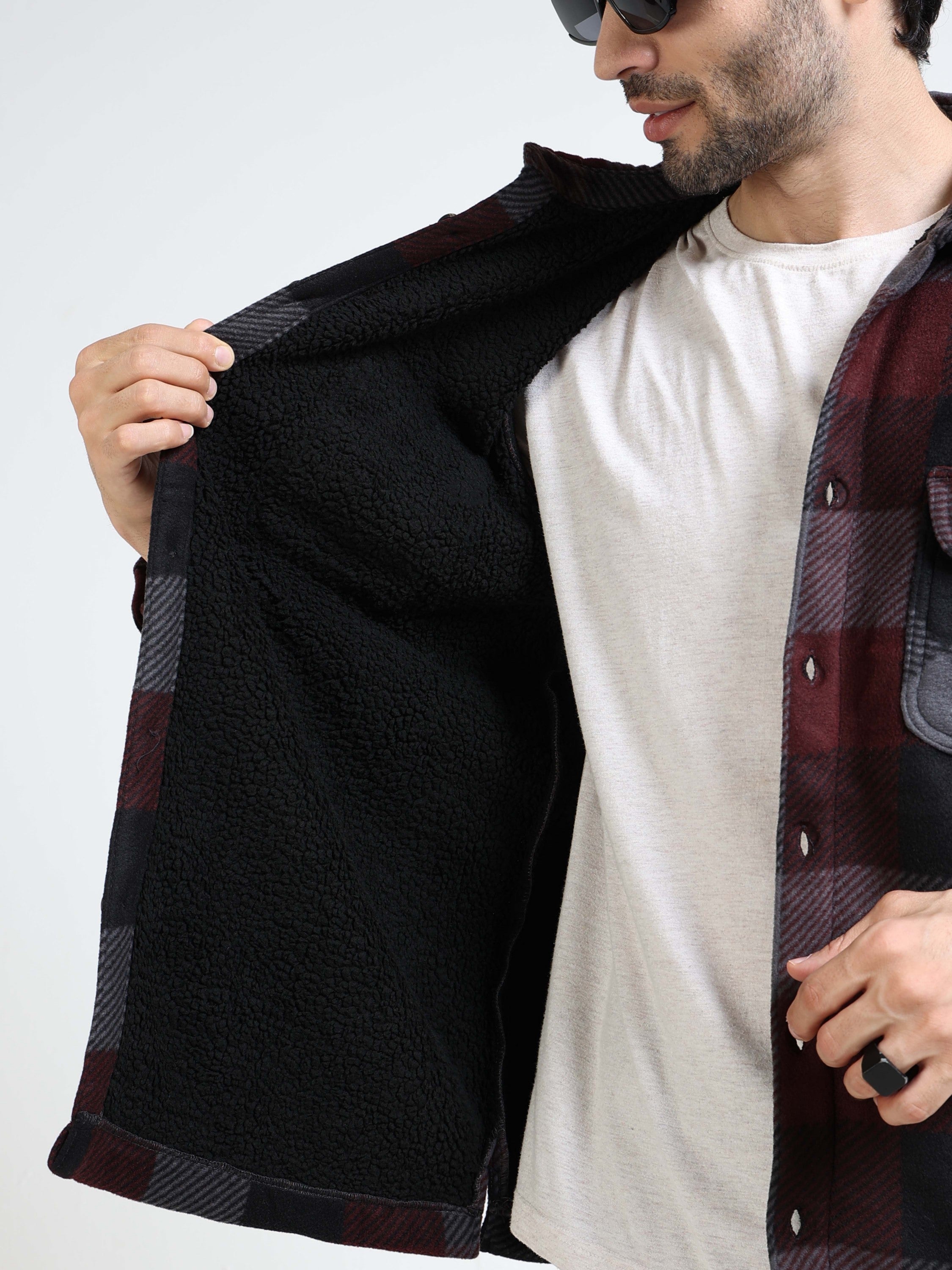 Men’s Polar Fleece Shacket