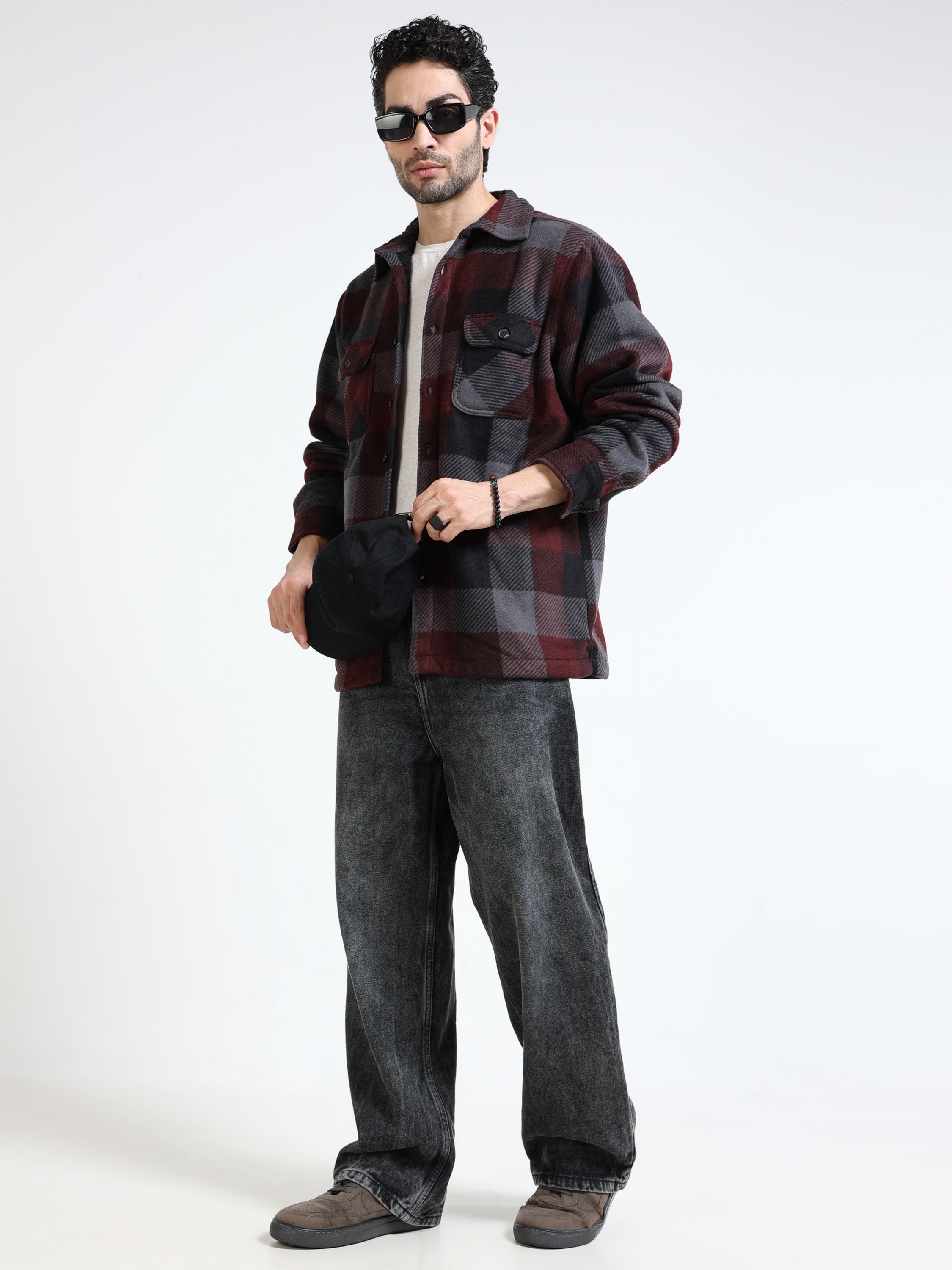 Men’s Polar Fleece Shacket