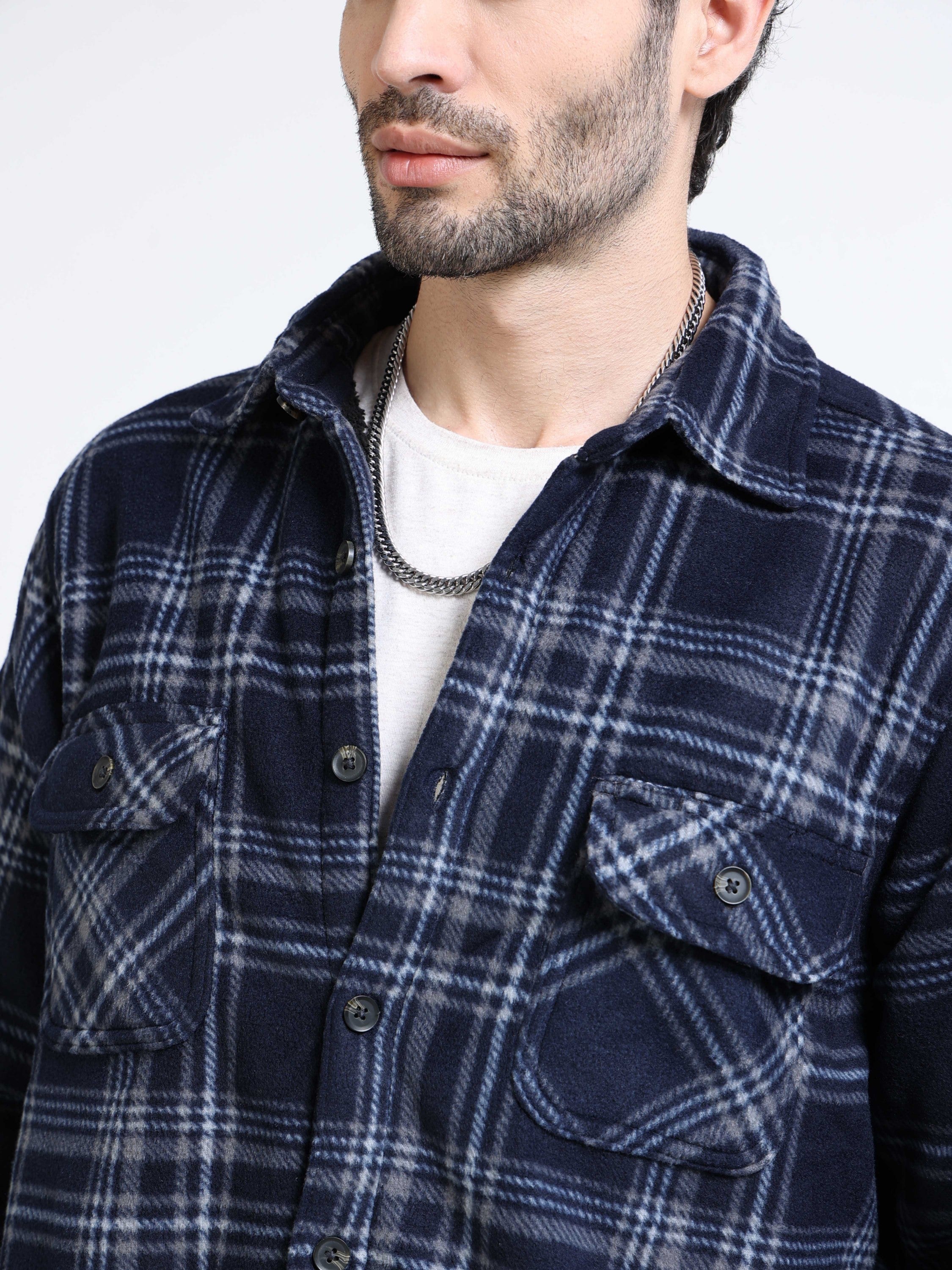 Men’s Polar Fleece Shacket