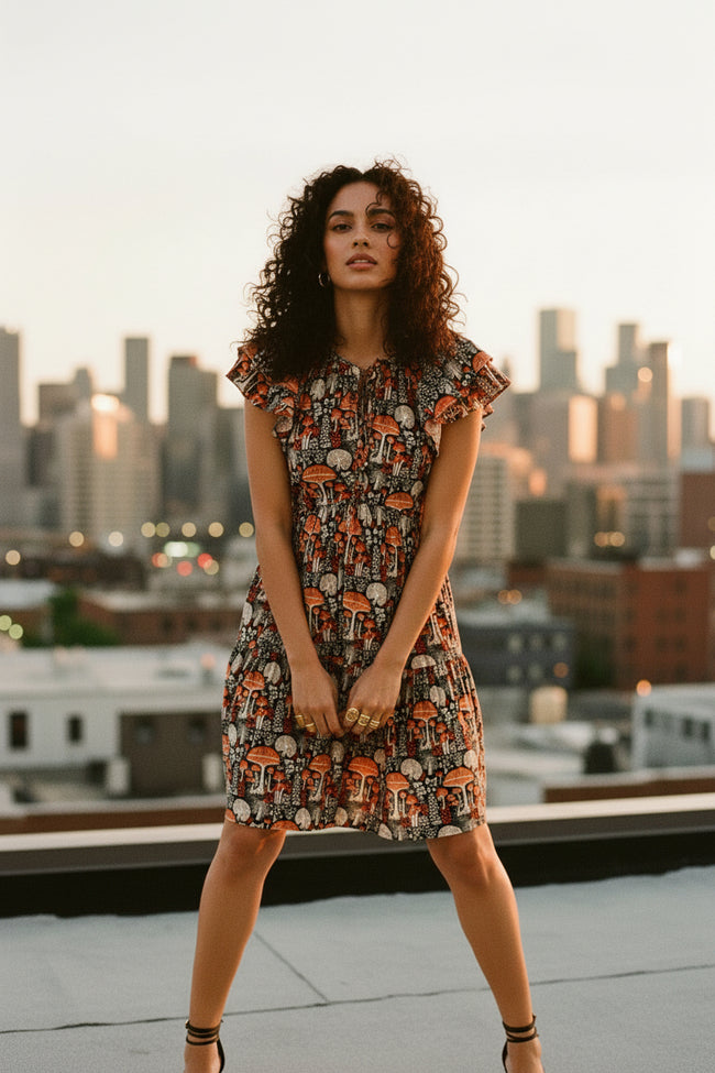 Women Multi Floral Print Dress