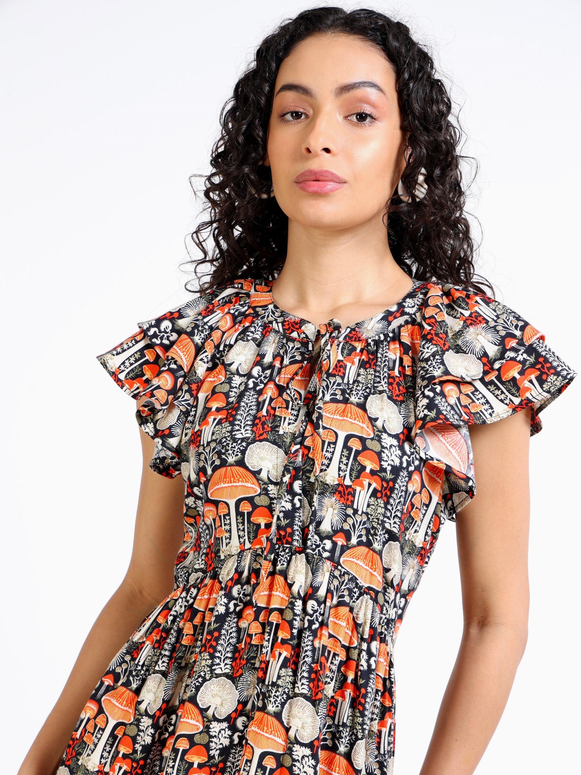 Women Multi Floral Print Dress