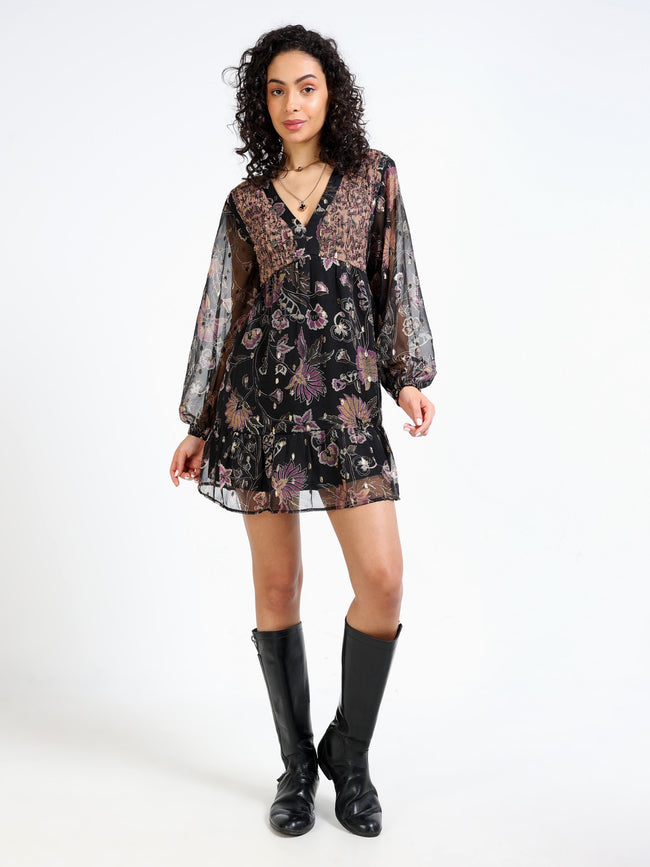 Women Multi Mini Floral Dress