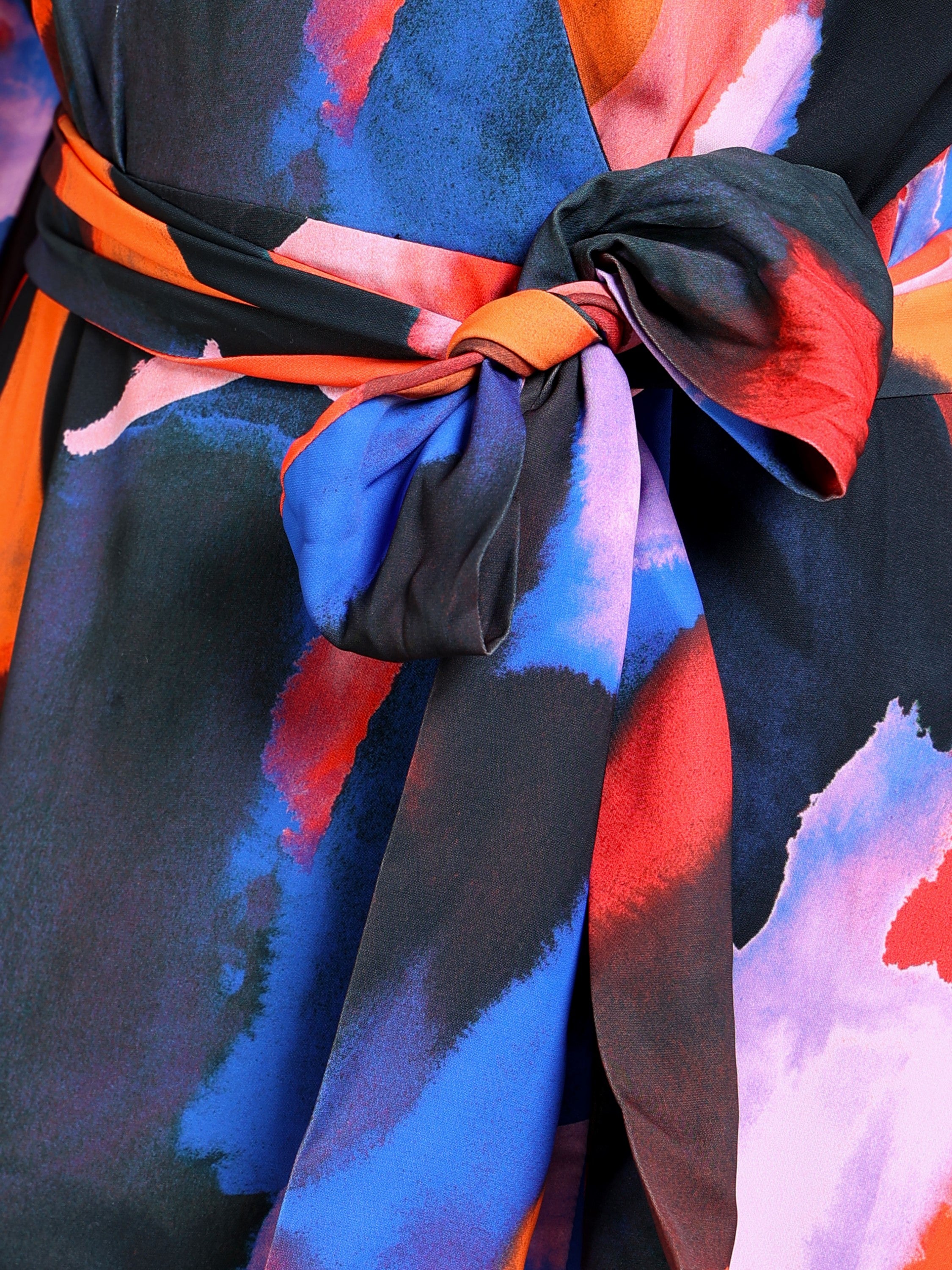 Women Multi Color Maxi Dress