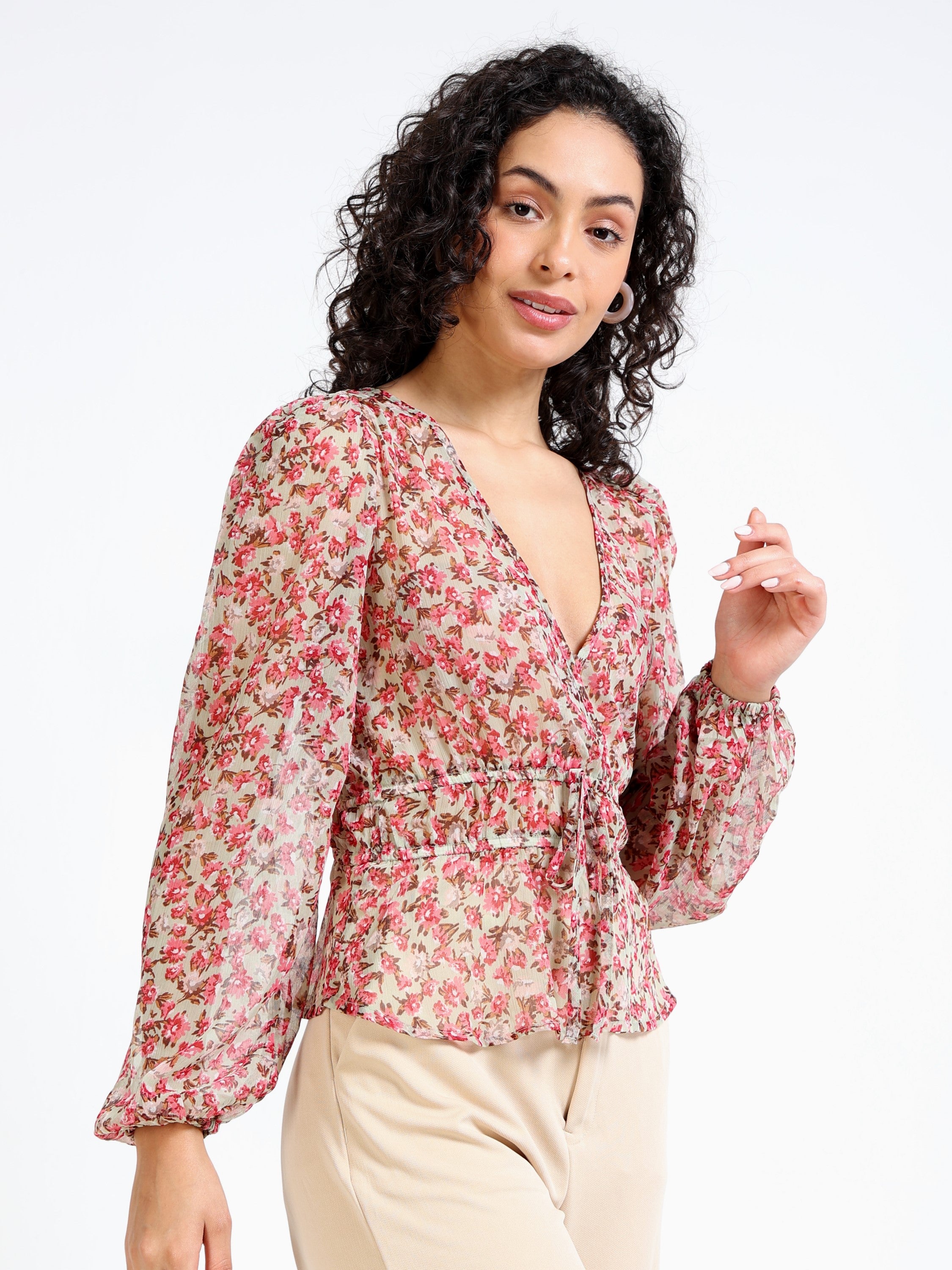 Women Floral Printed Top