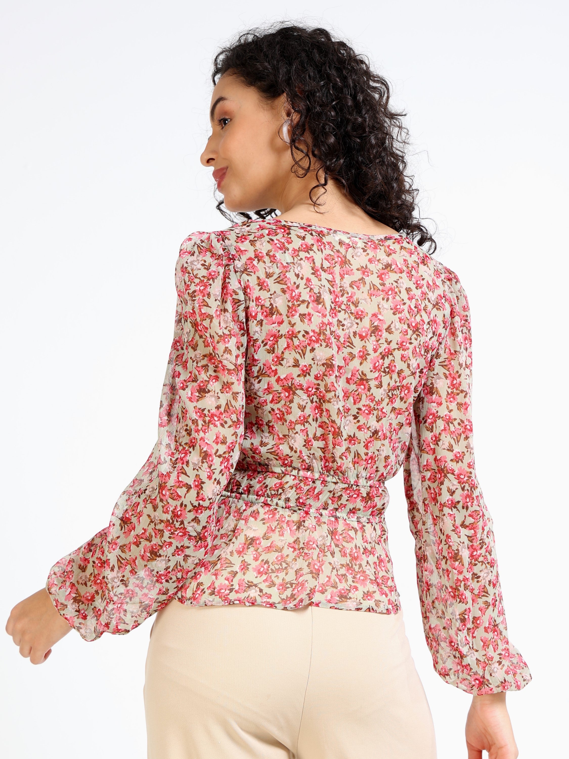 Women Floral Printed Top