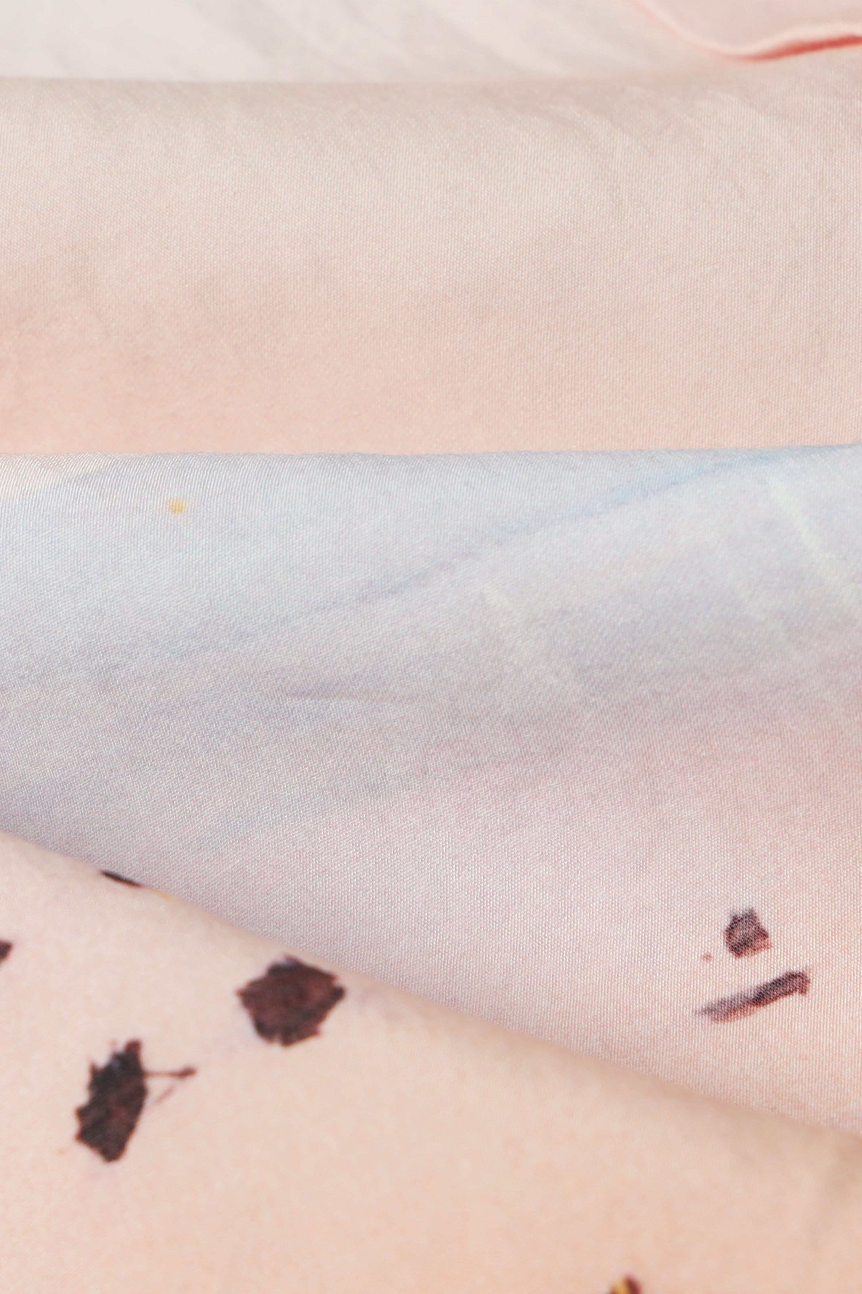 Men Peach Oversized Print Shirt