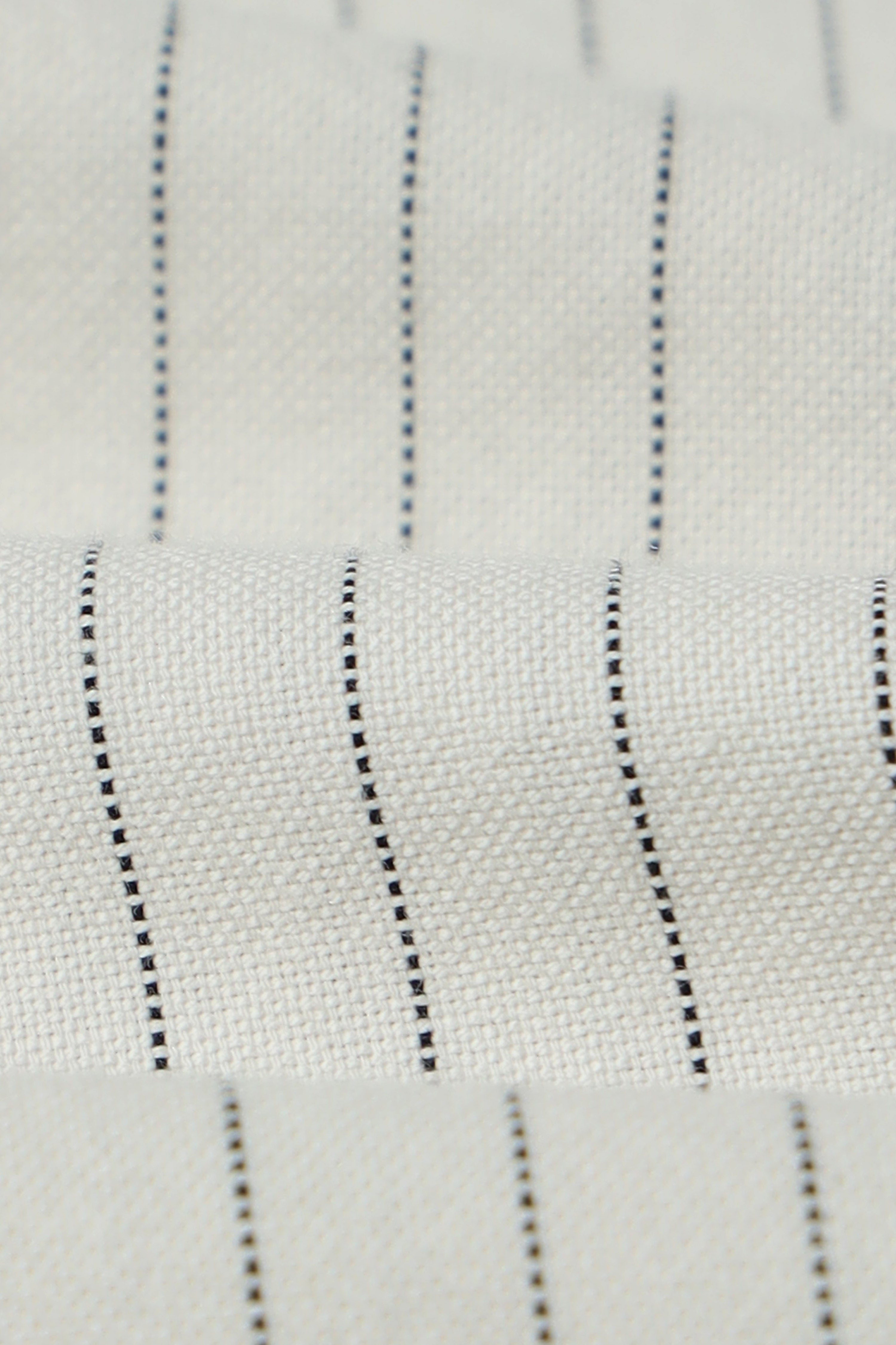 Men Cream Striped Cotton Shirt