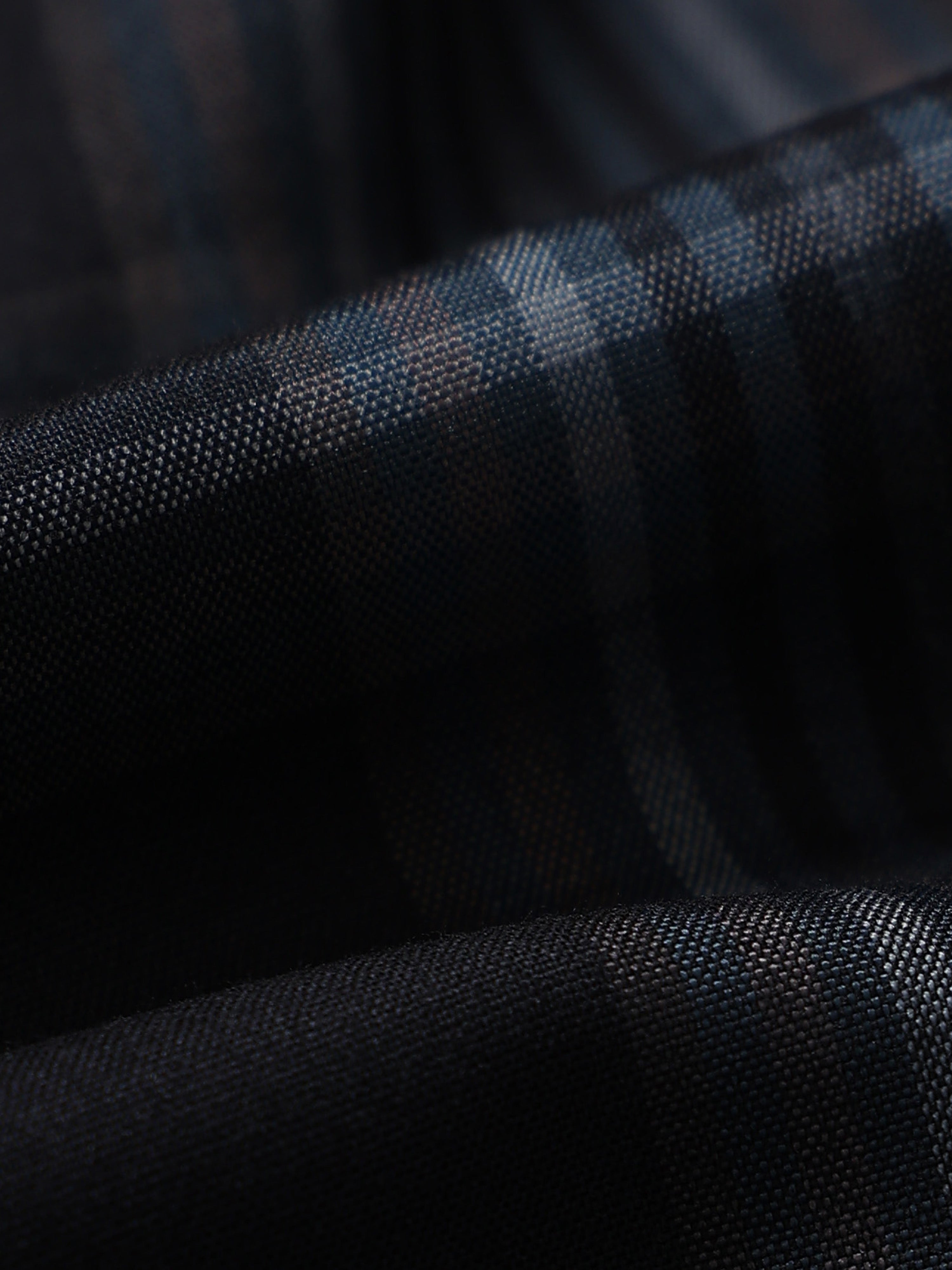 Men Navy Checked Slim Fit Shirt