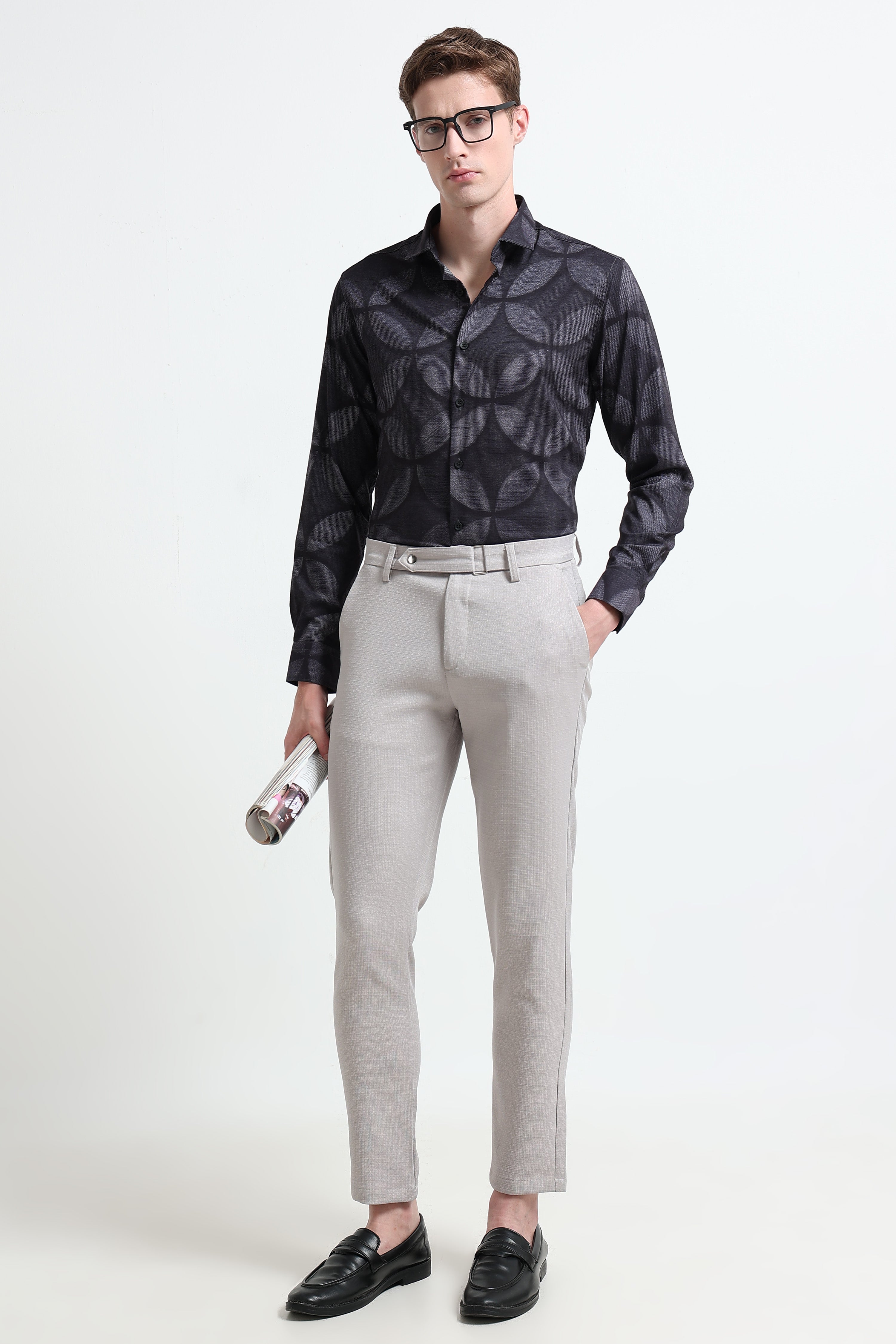 Men Multi Printed Cotton Blend Shirt