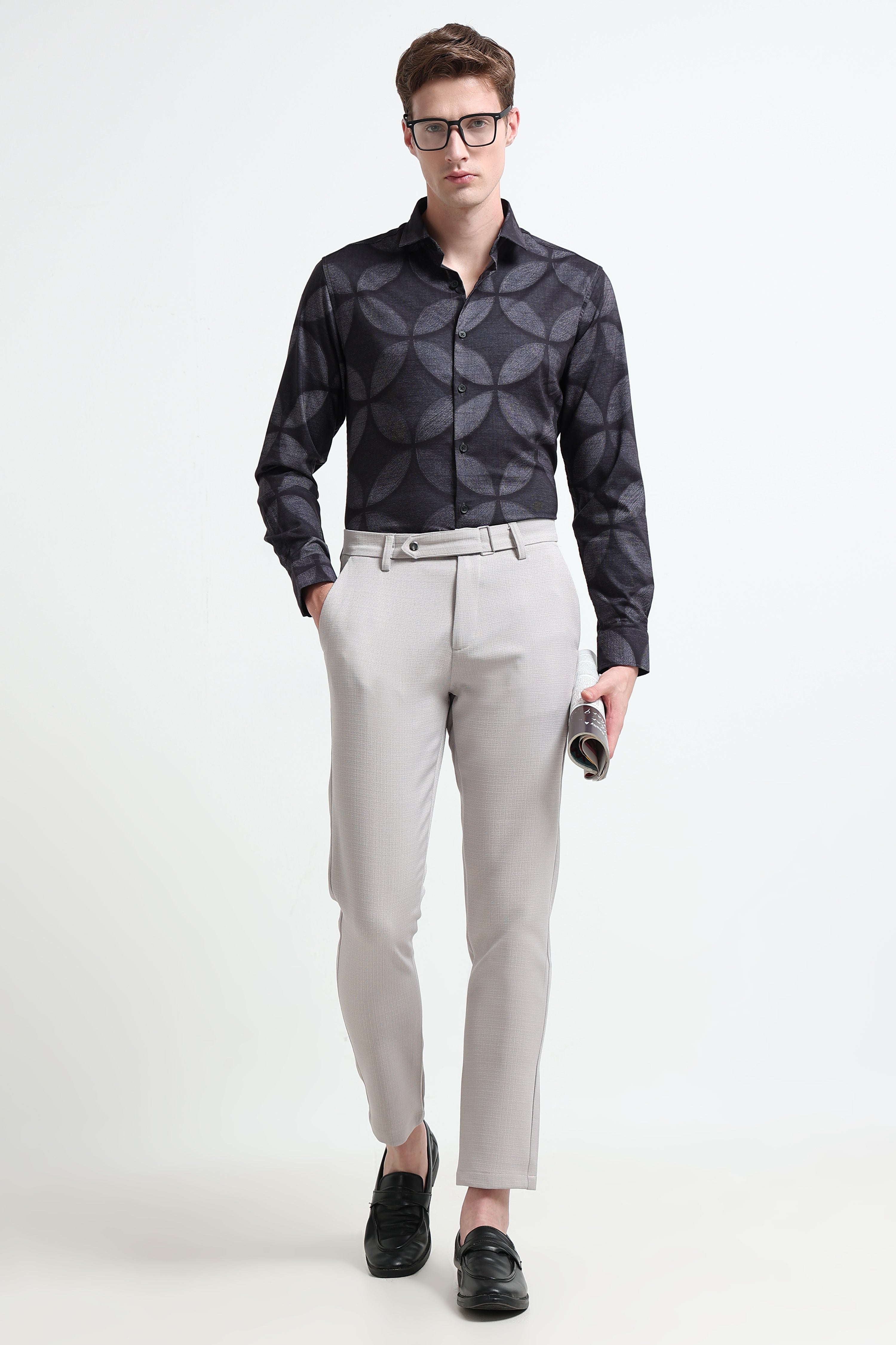 Men Multi Printed Cotton Blend Shirt