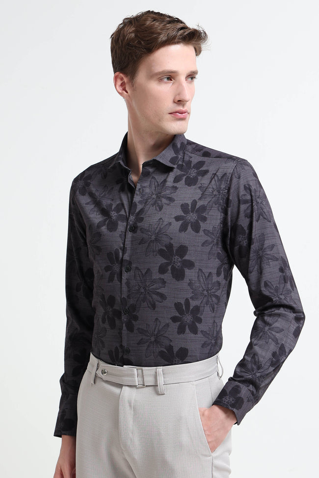 Men Multi Printed Cotton Blend Shirt