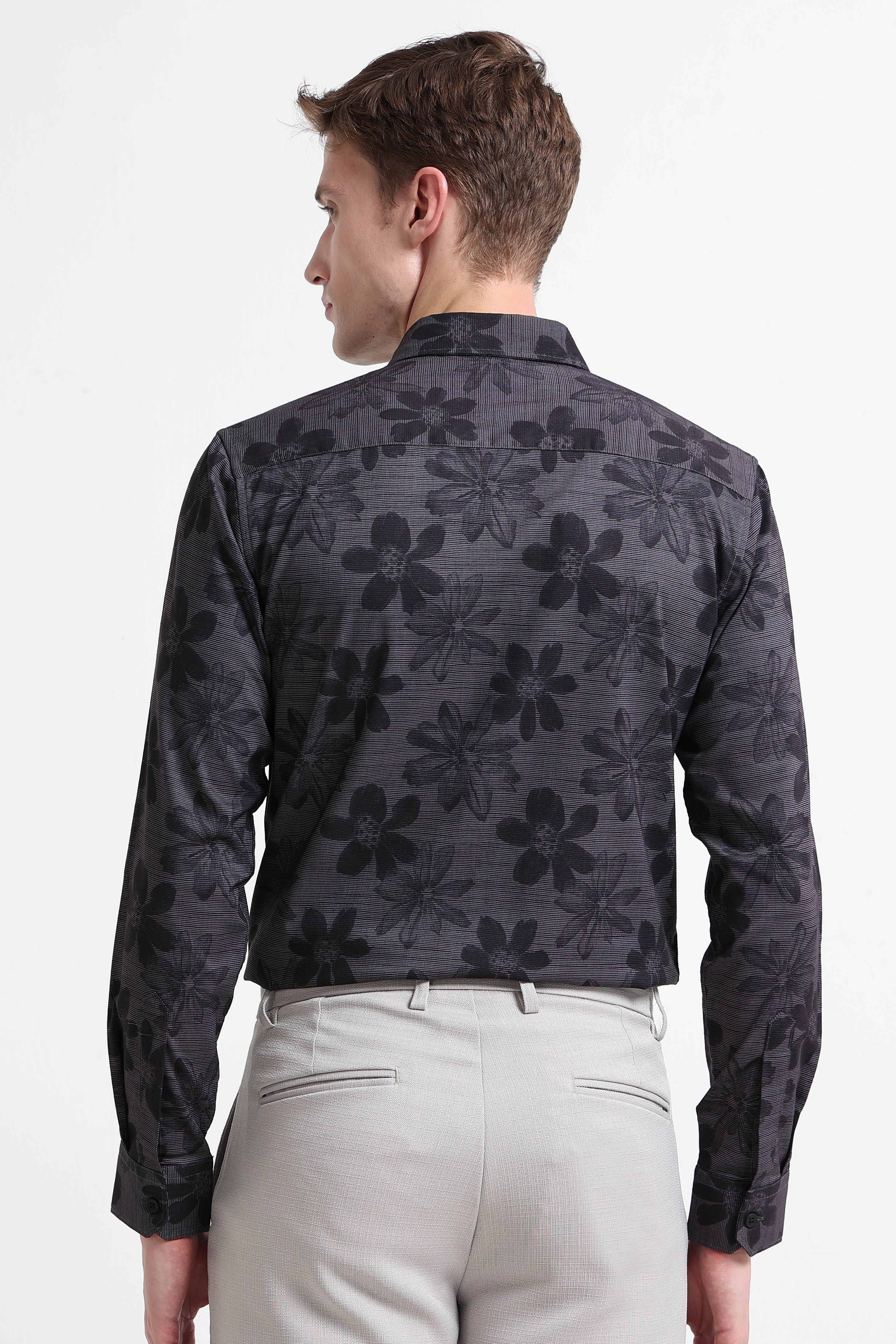 Men Multi Printed Cotton Blend Shirt