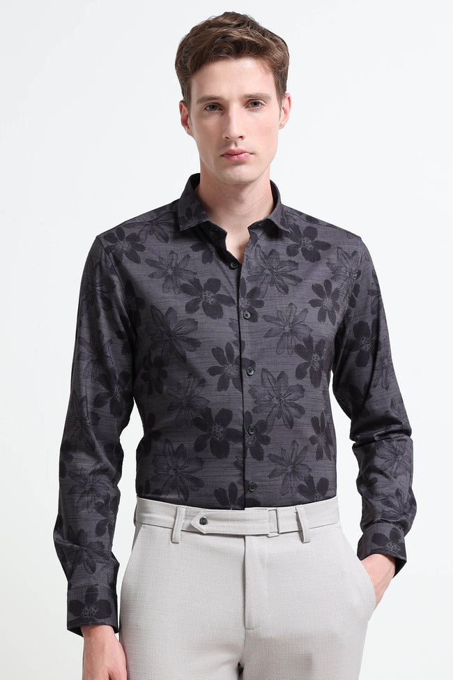 Men Multi Printed Cotton Blend Shirt