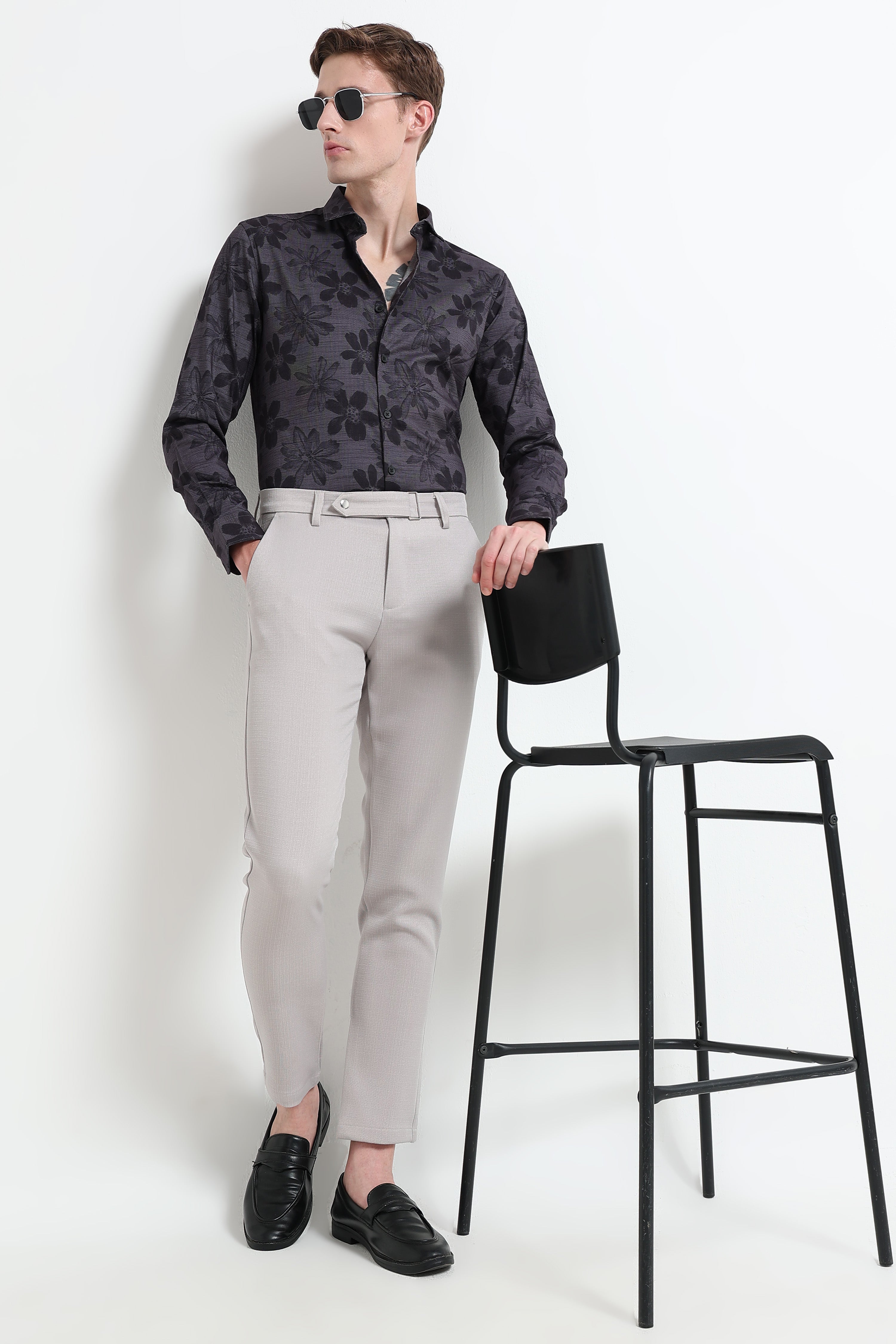 Men Multi Printed Cotton Blend Shirt