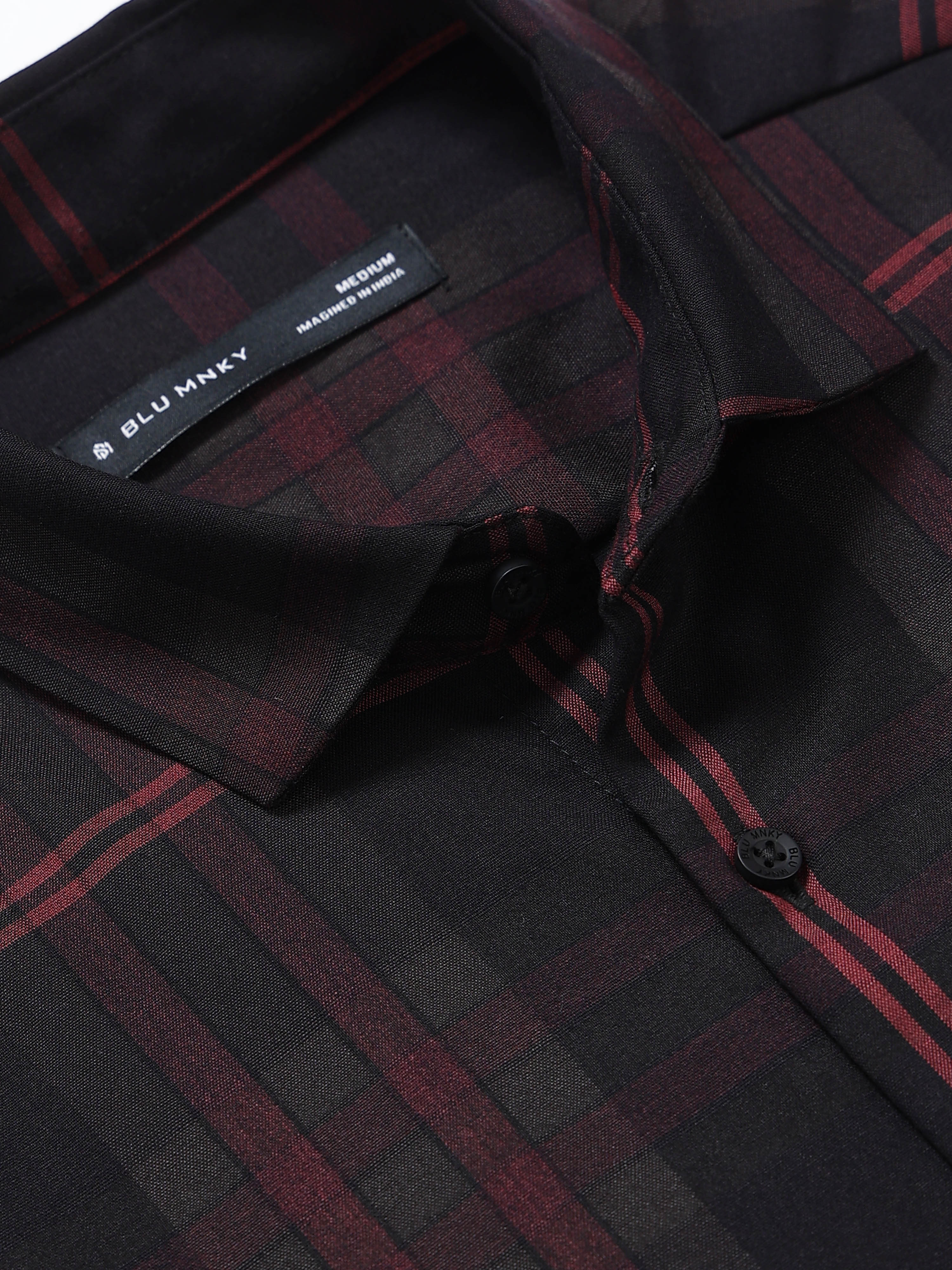 Men Multi Checked Slim Fit Shirt