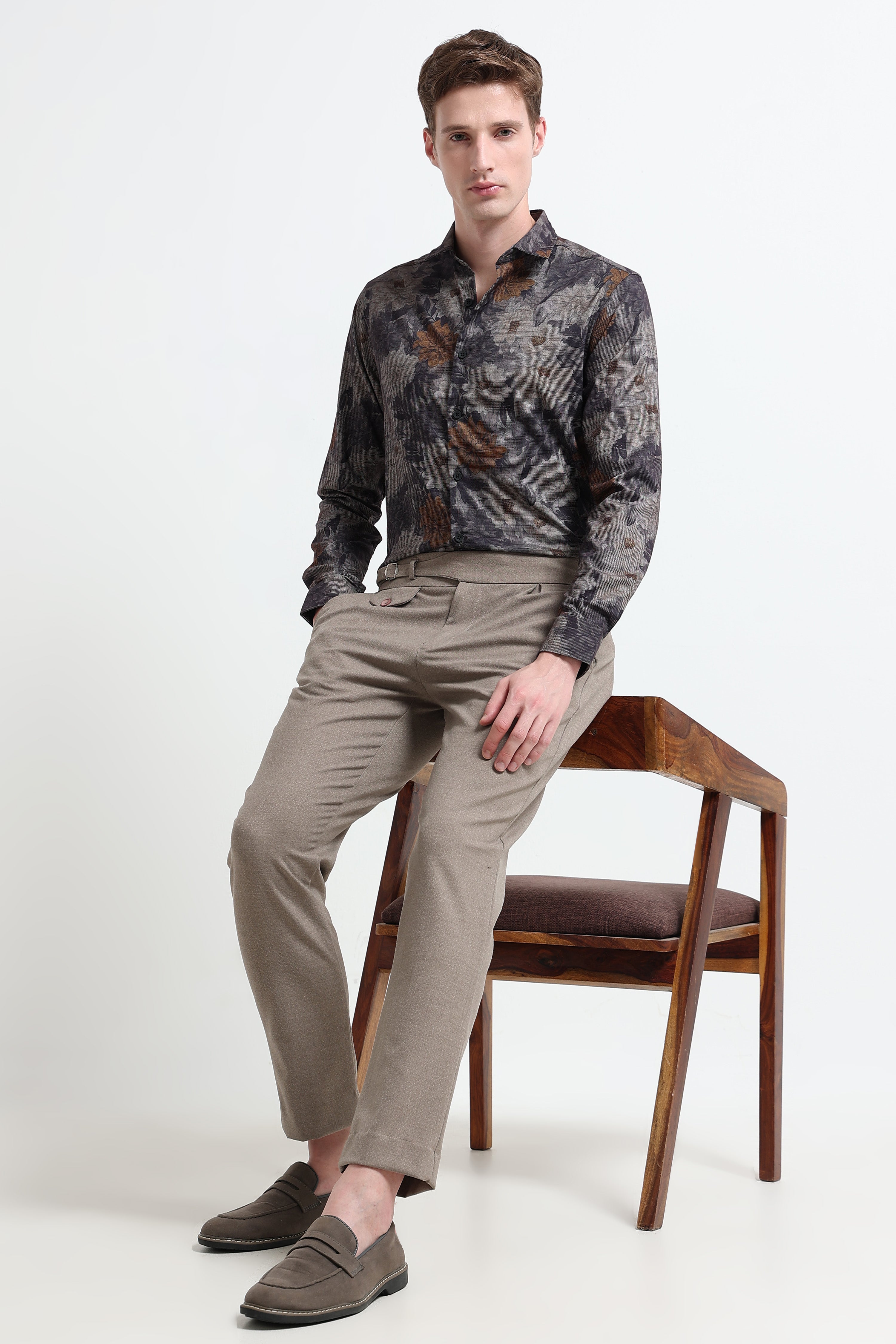 Men Multi Printed Cotton Blend Shirt