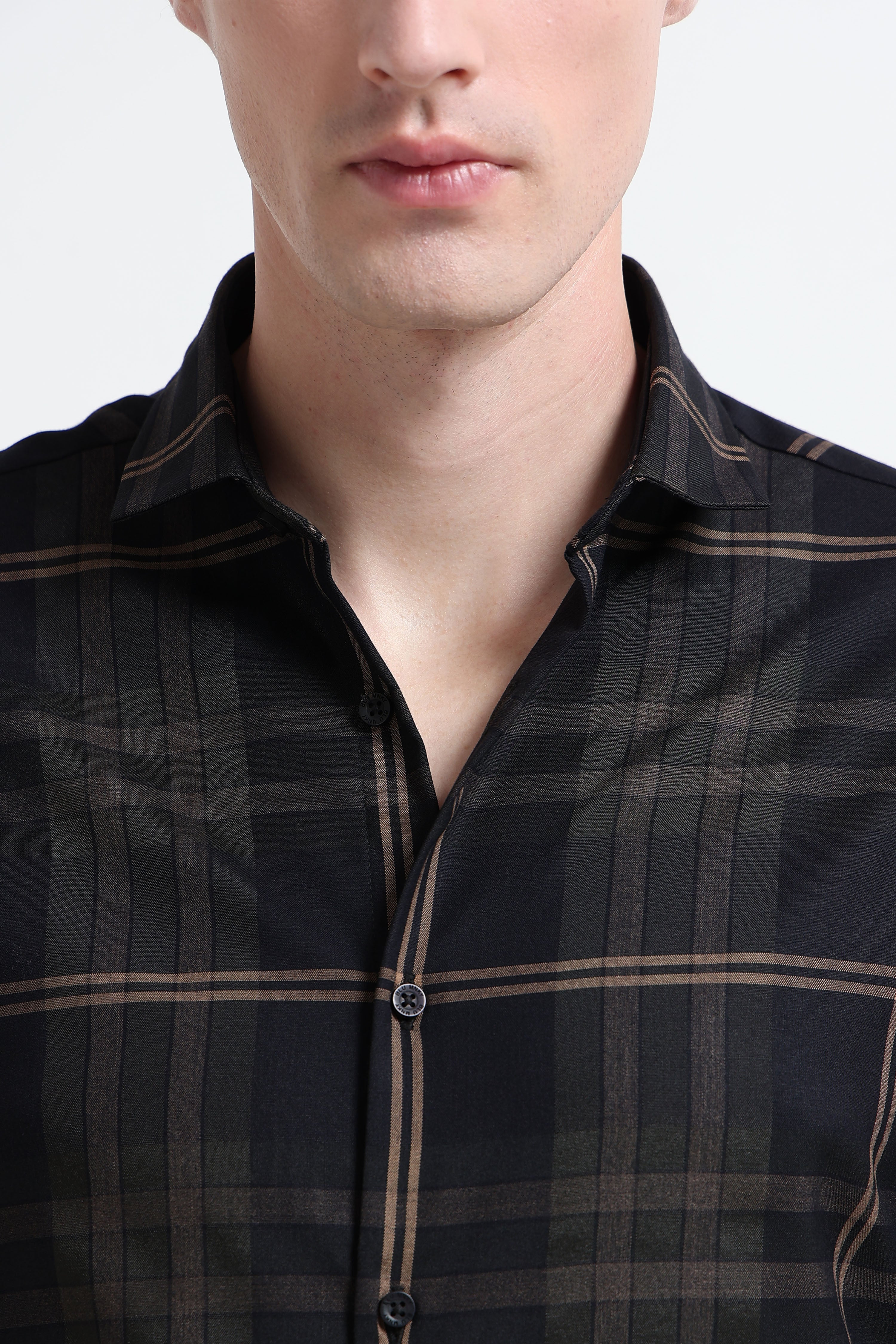 Men Multi Checked Slim Fit Shirt