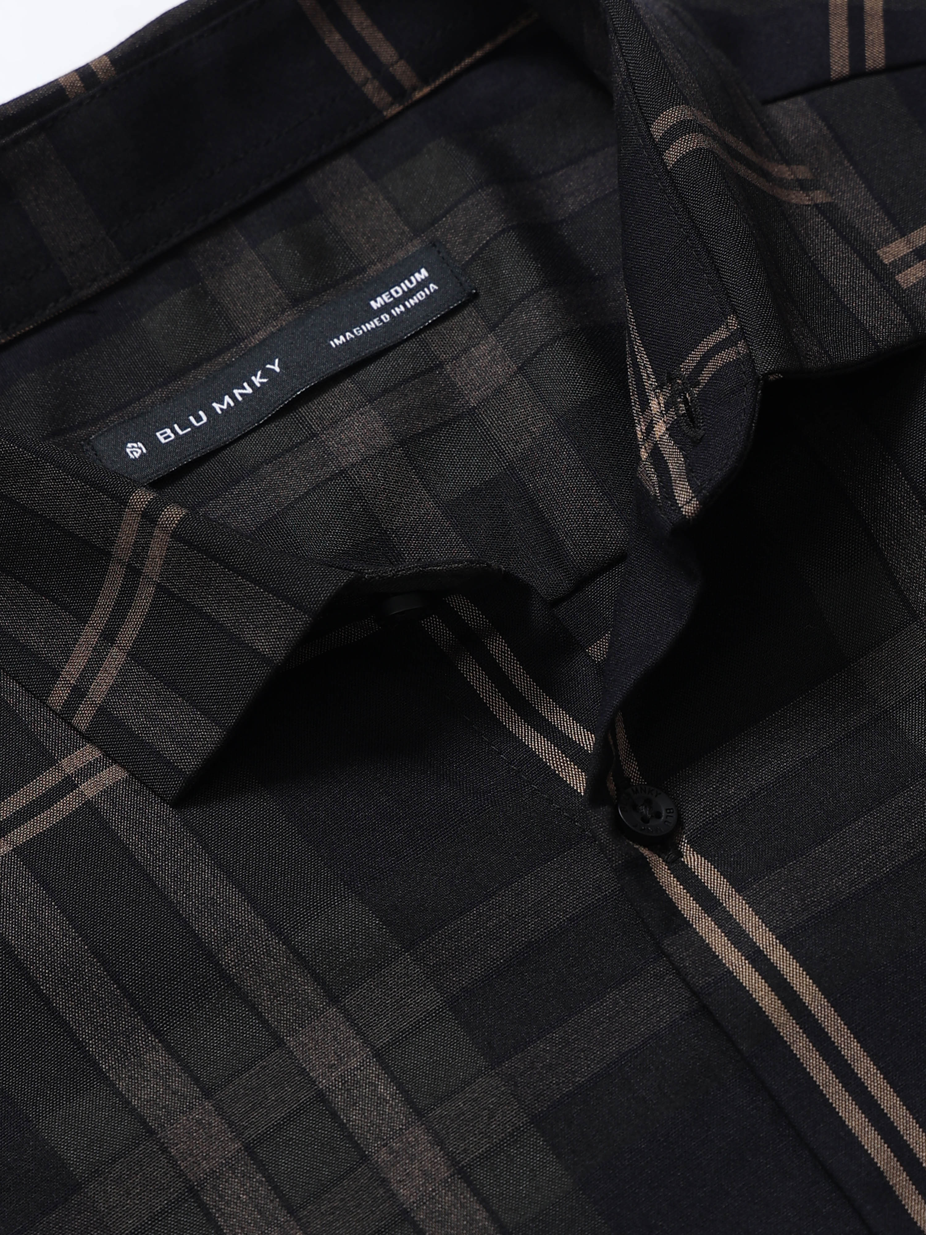 Men Multi Checked Slim Fit Shirt