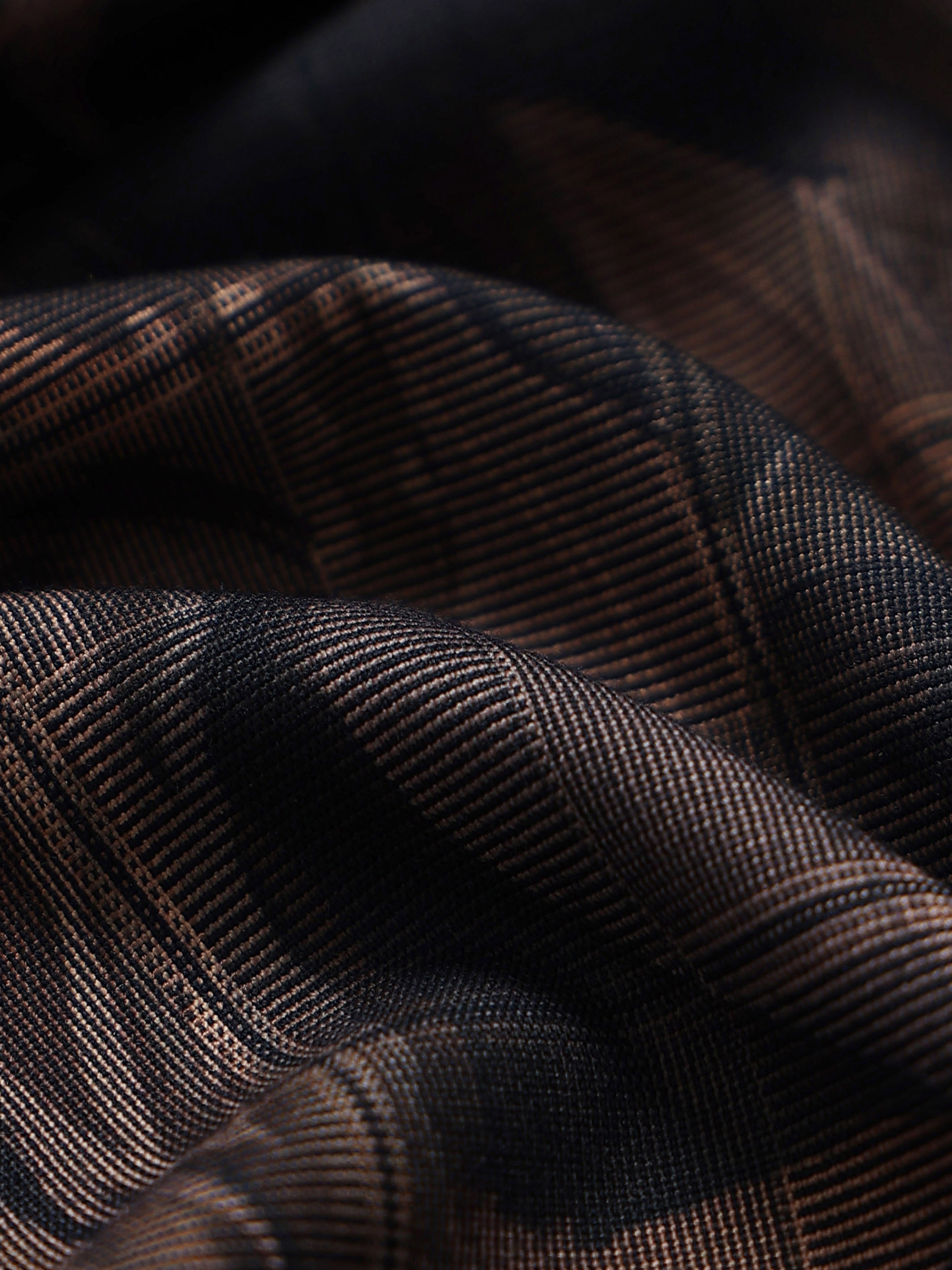 Men Brown Digital Print Shirt
