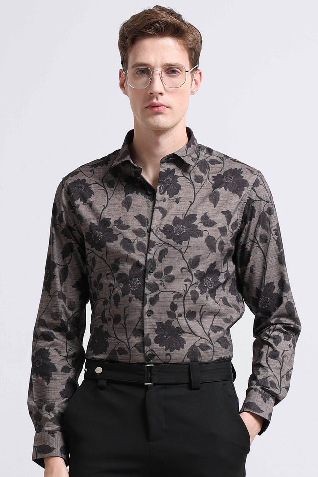 Men Multi Printed Cotton Blend Shirt