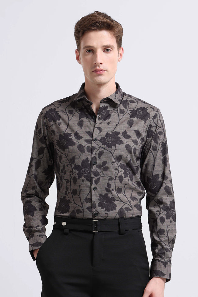 Men Multi Printed Cotton Blend Shirt