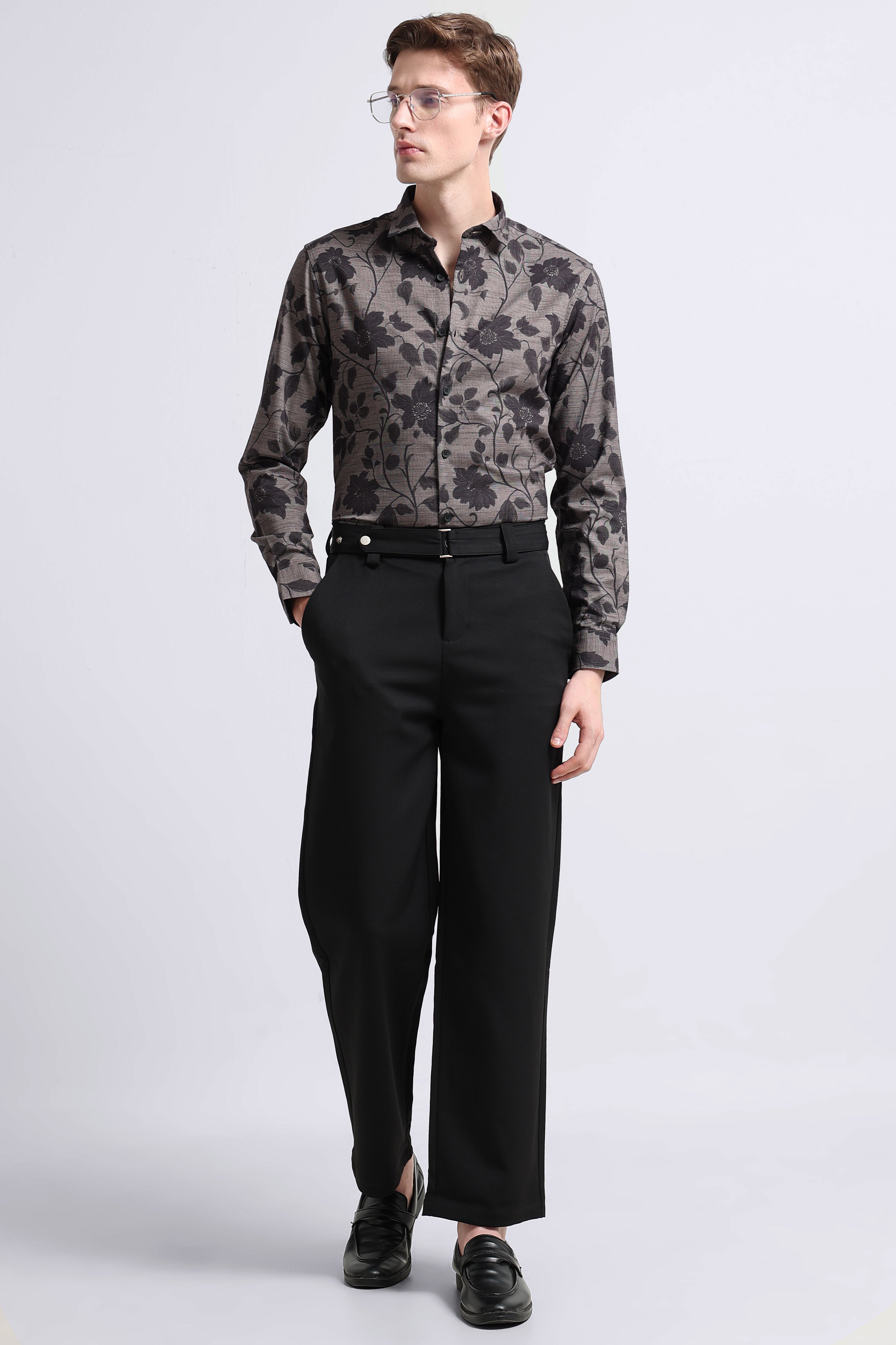 Men Multi Printed Cotton Blend Shirt