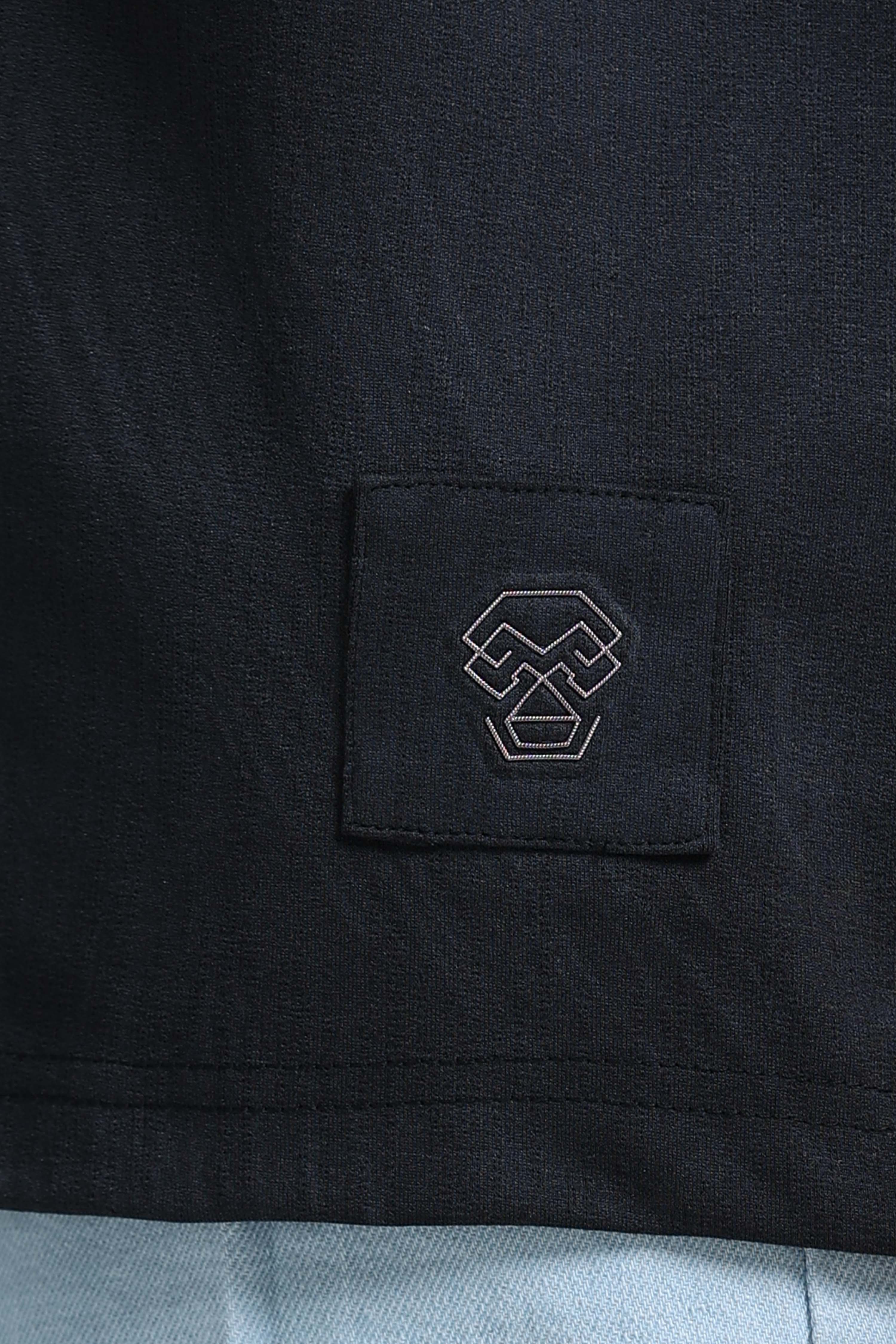 Men Black Oversized T-Shirt