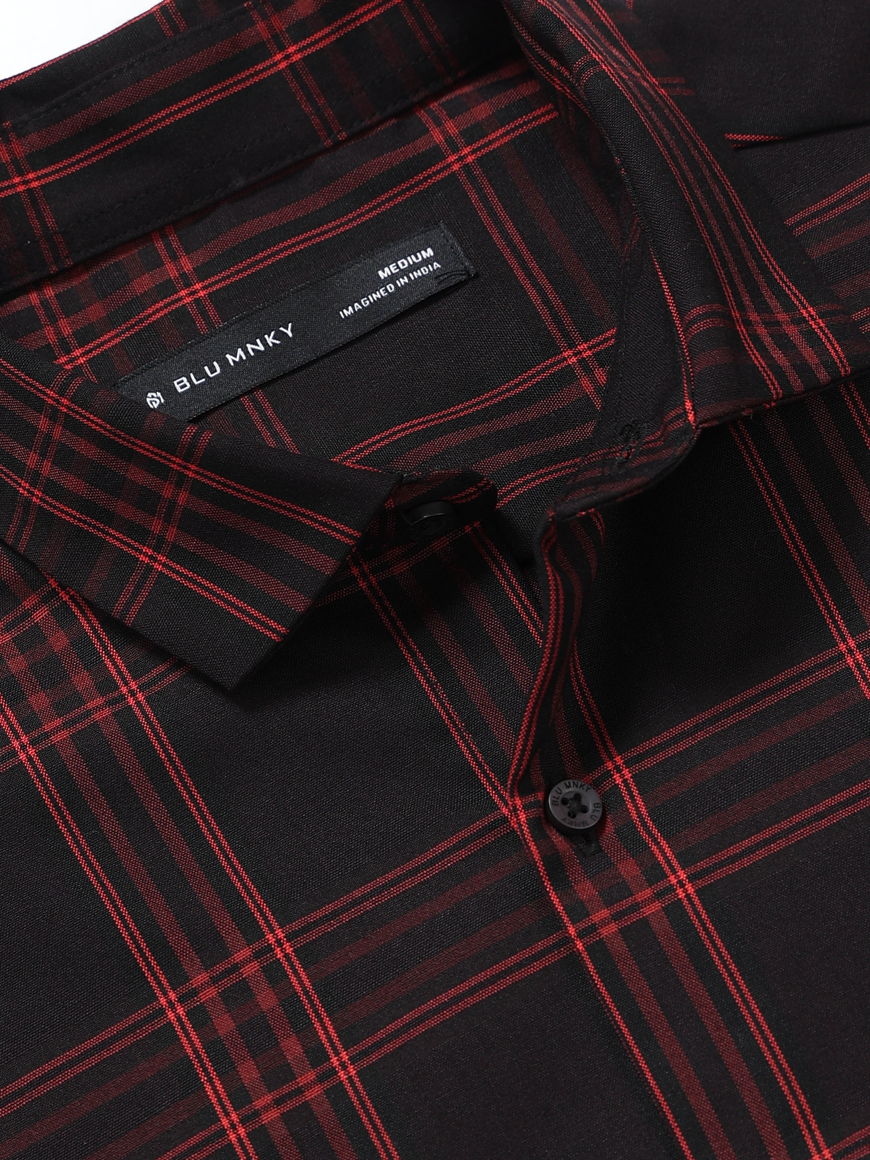 Men Multi Checked Slim Fit Shirt