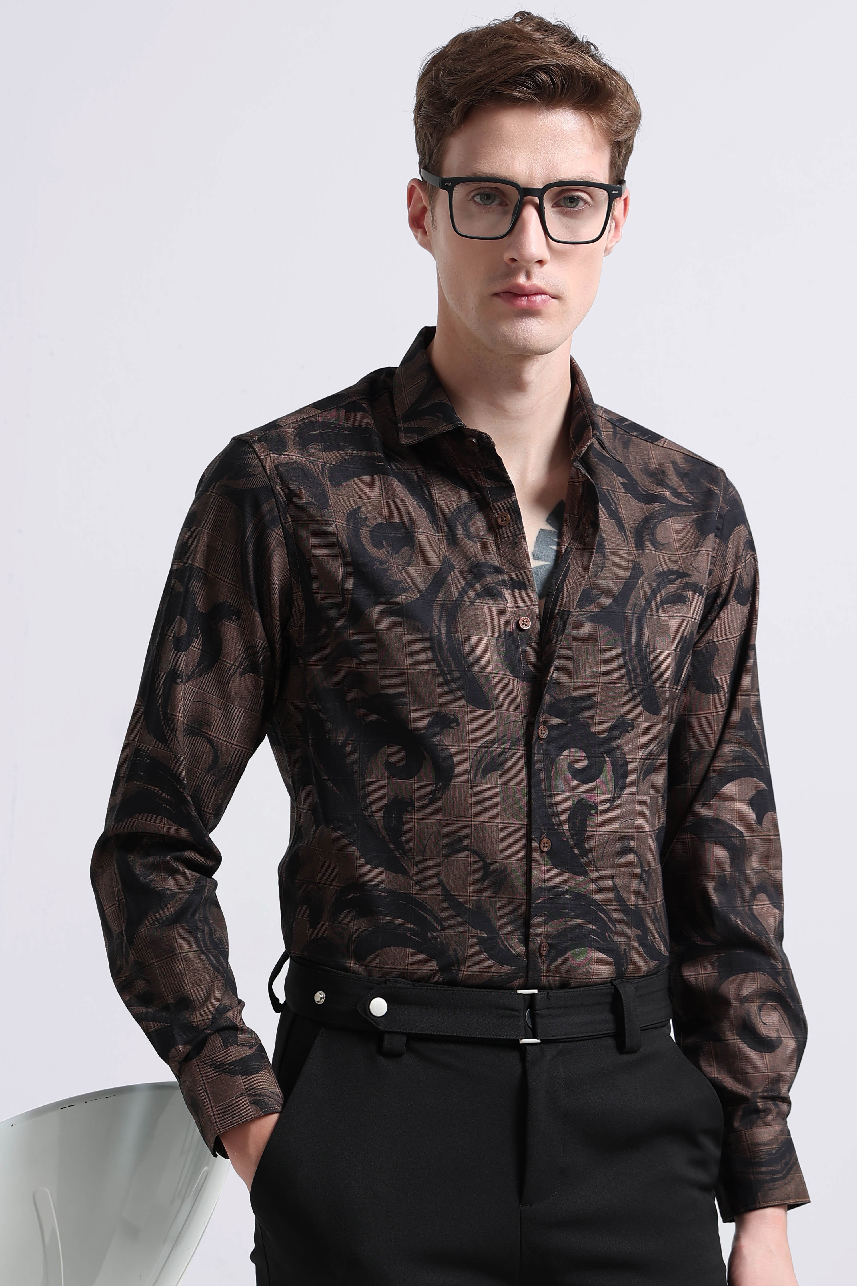 Men Multi Digital Print Shirt