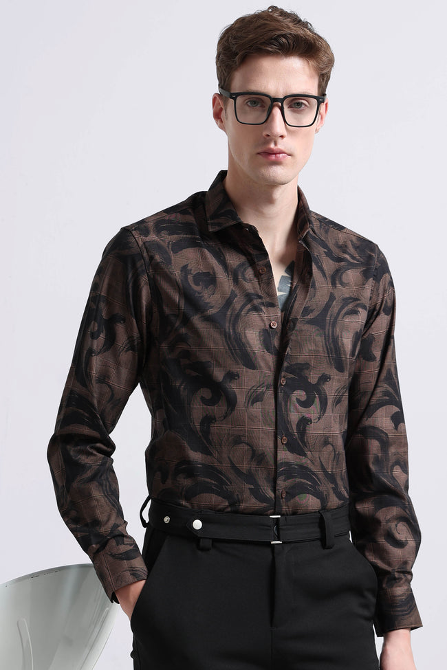 Men Multi Digital Print Shirt