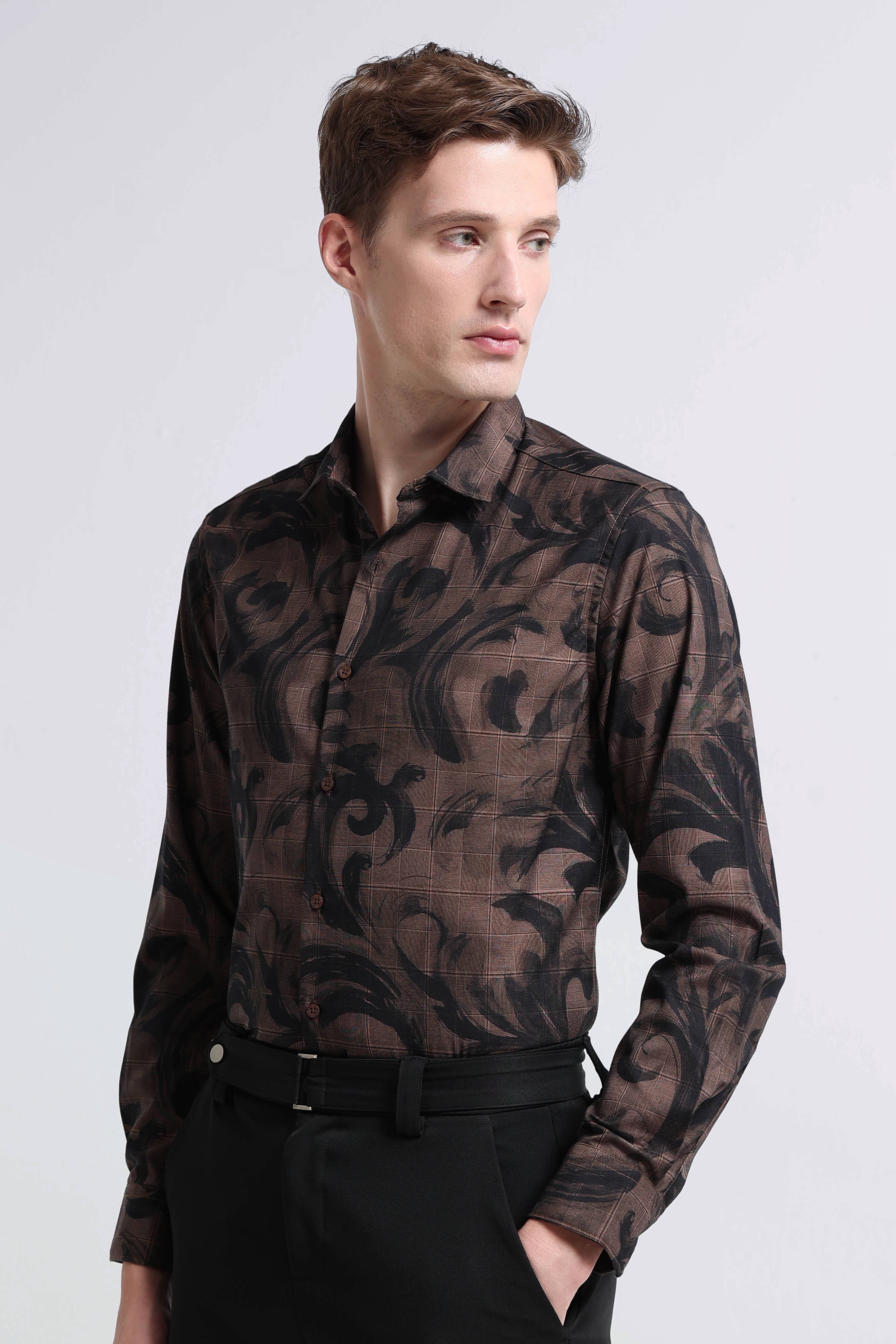 Men Multi Digital Print Shirt