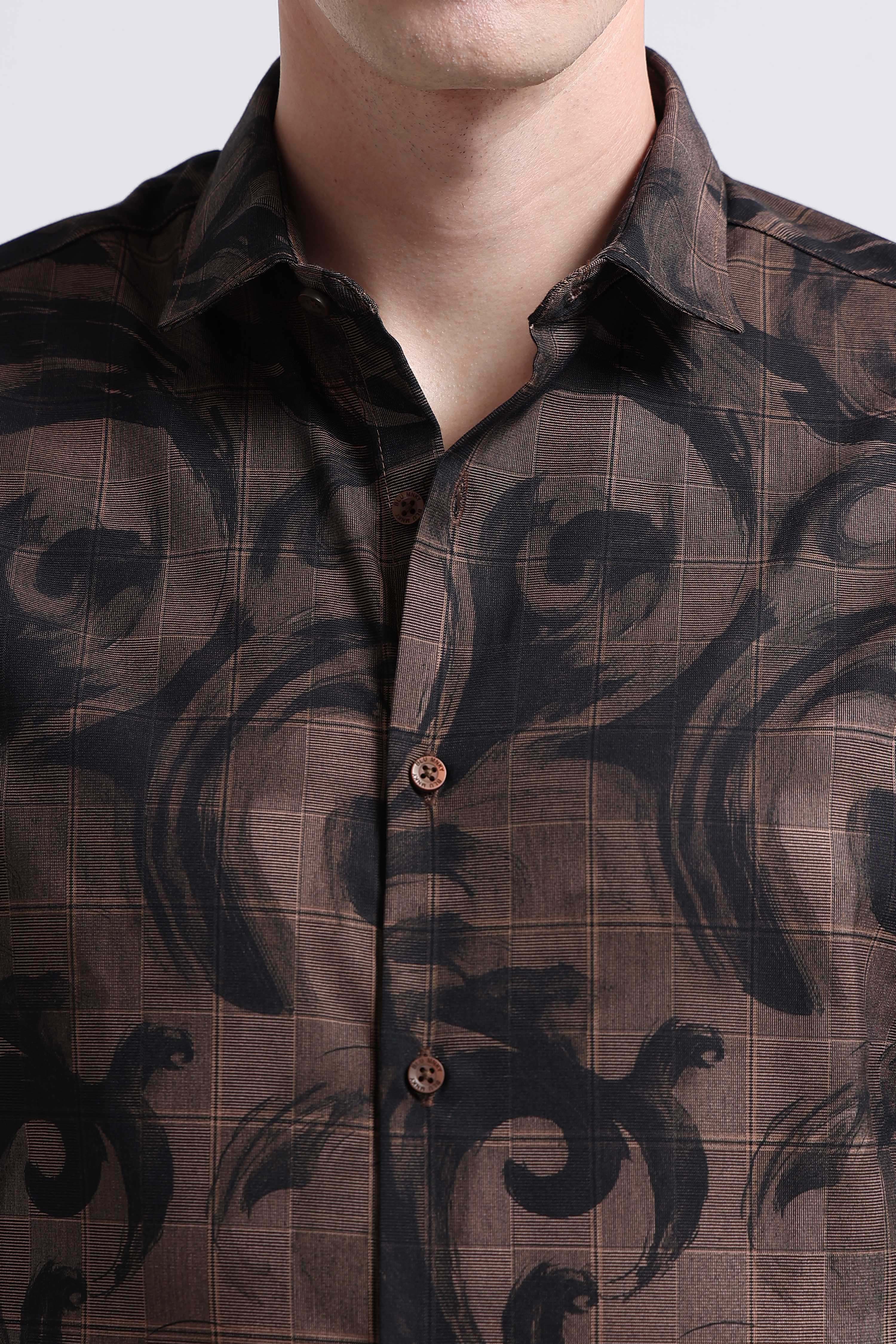 Men Multi Digital Print Shirt