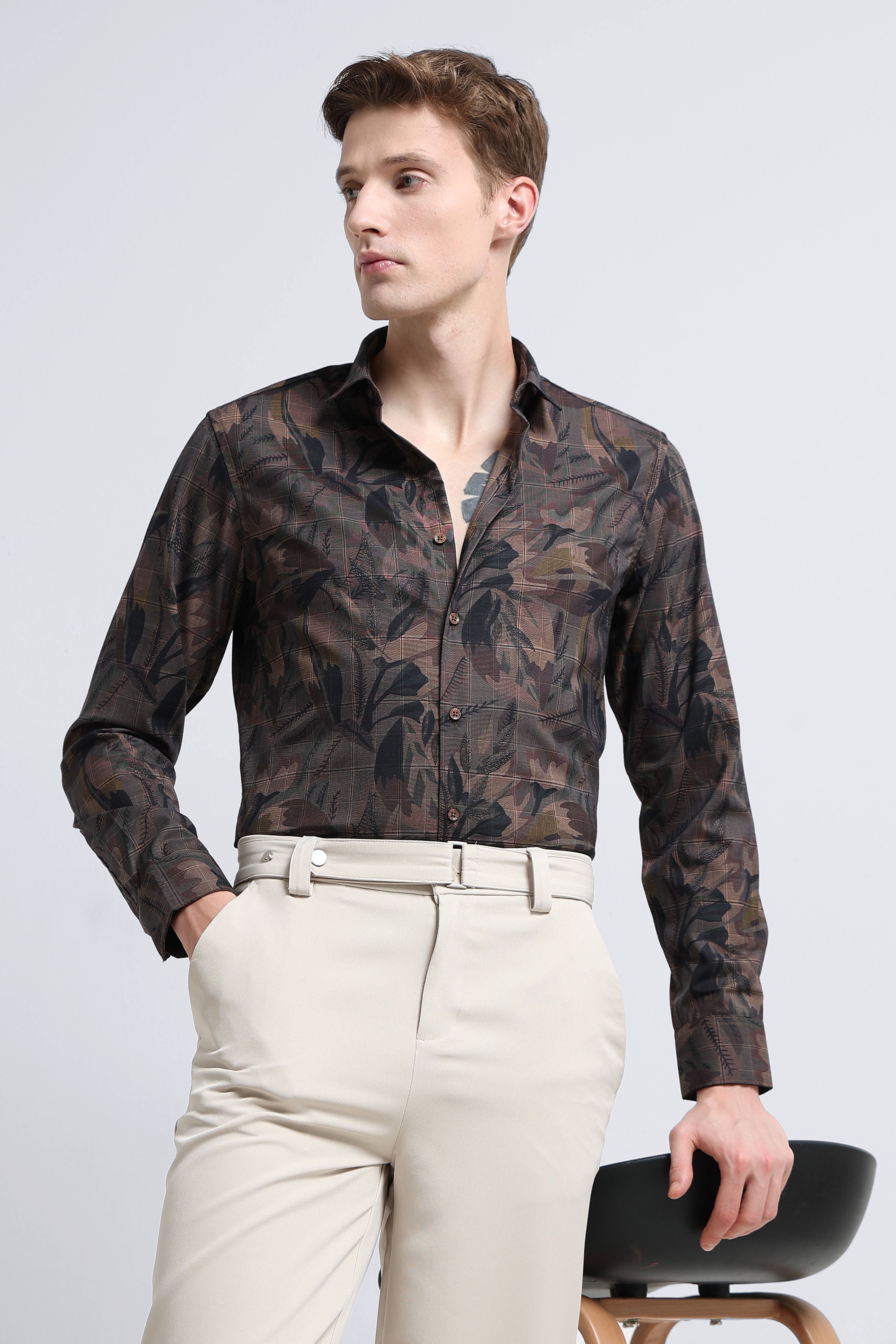 Men Multi Digital Print Shirt