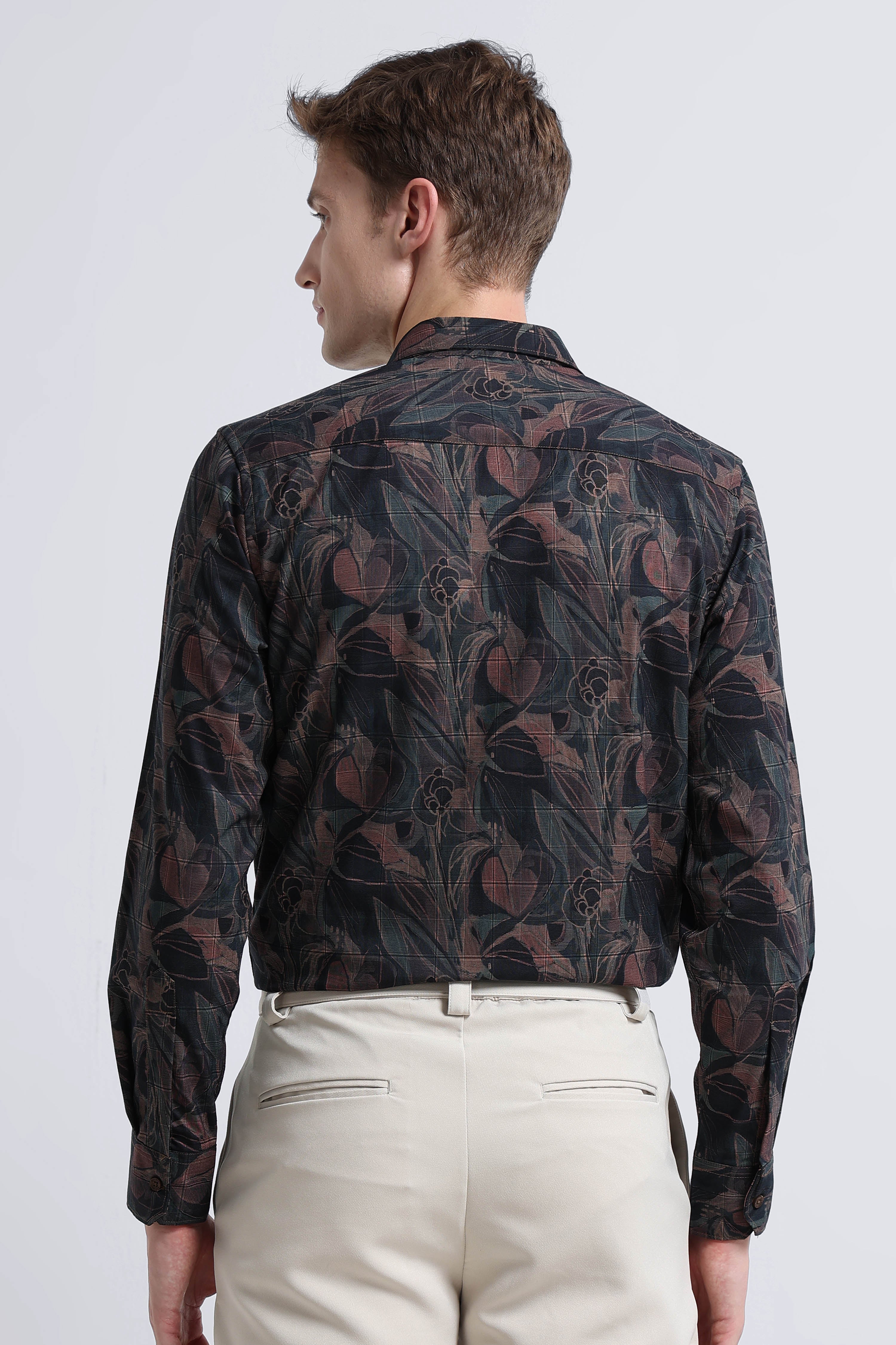 Men Multi Digital Print Shirt