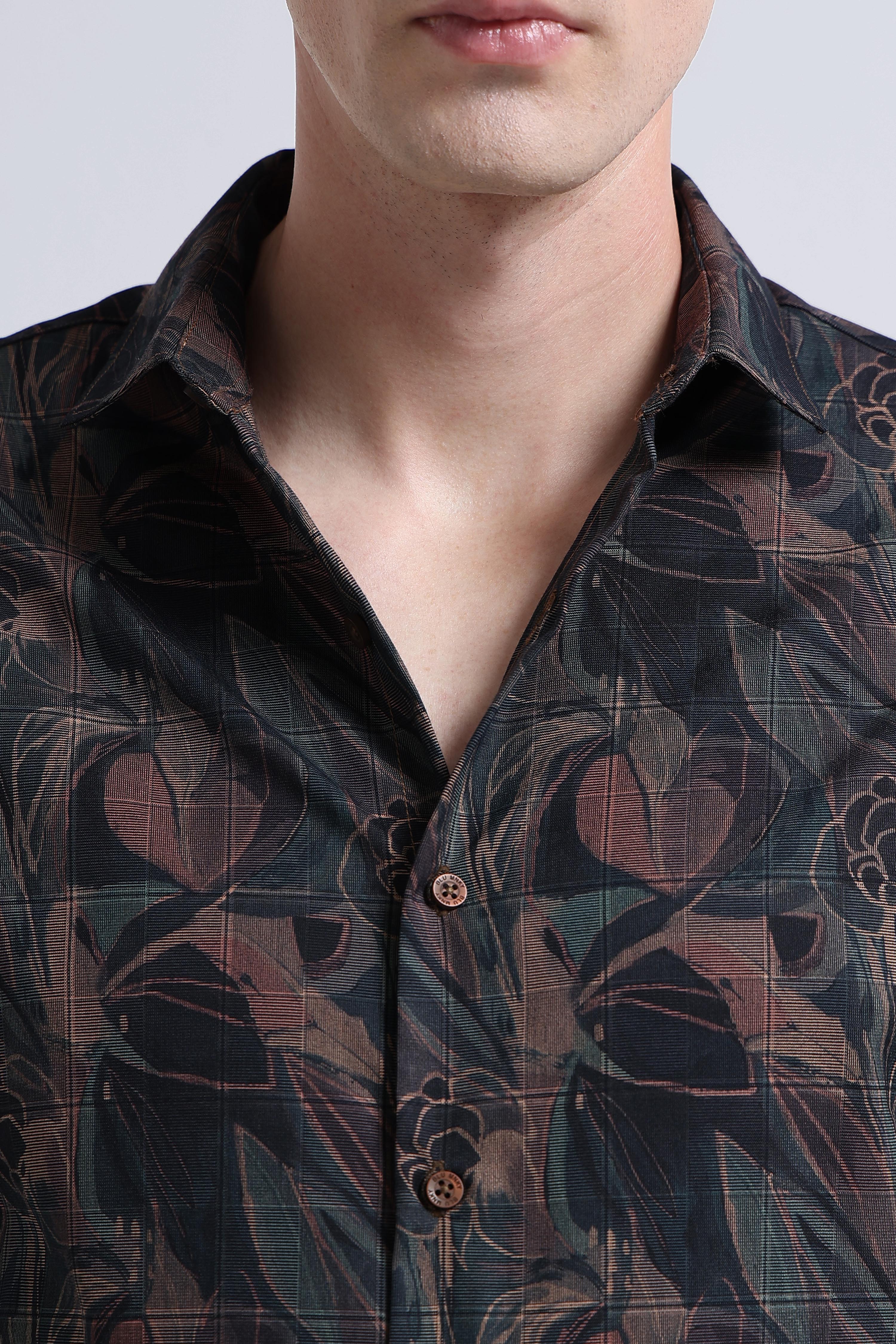 Men Multi Digital Print Shirt
