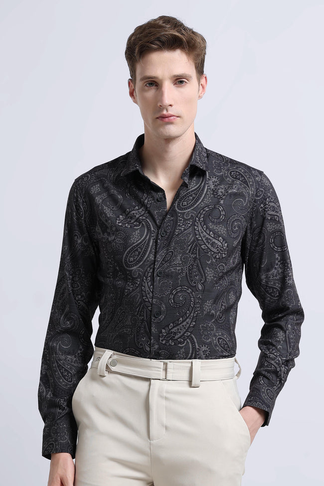 Men Multi Printed Cotton Blend Shirt