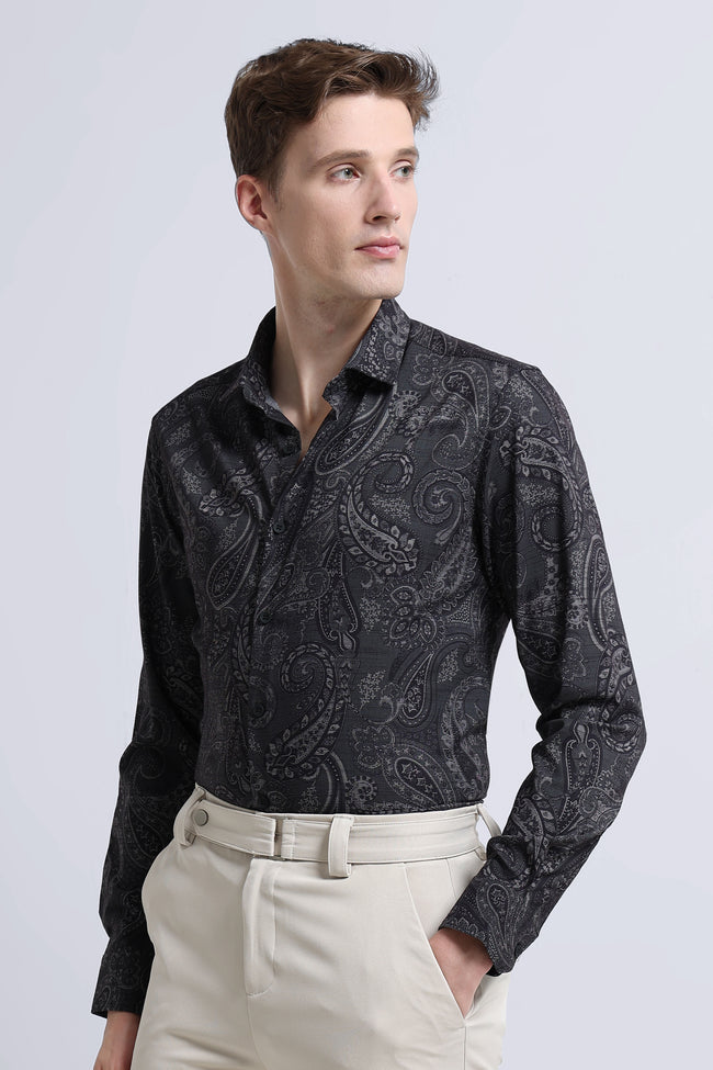 Men Multi Printed Cotton Blend Shirt
