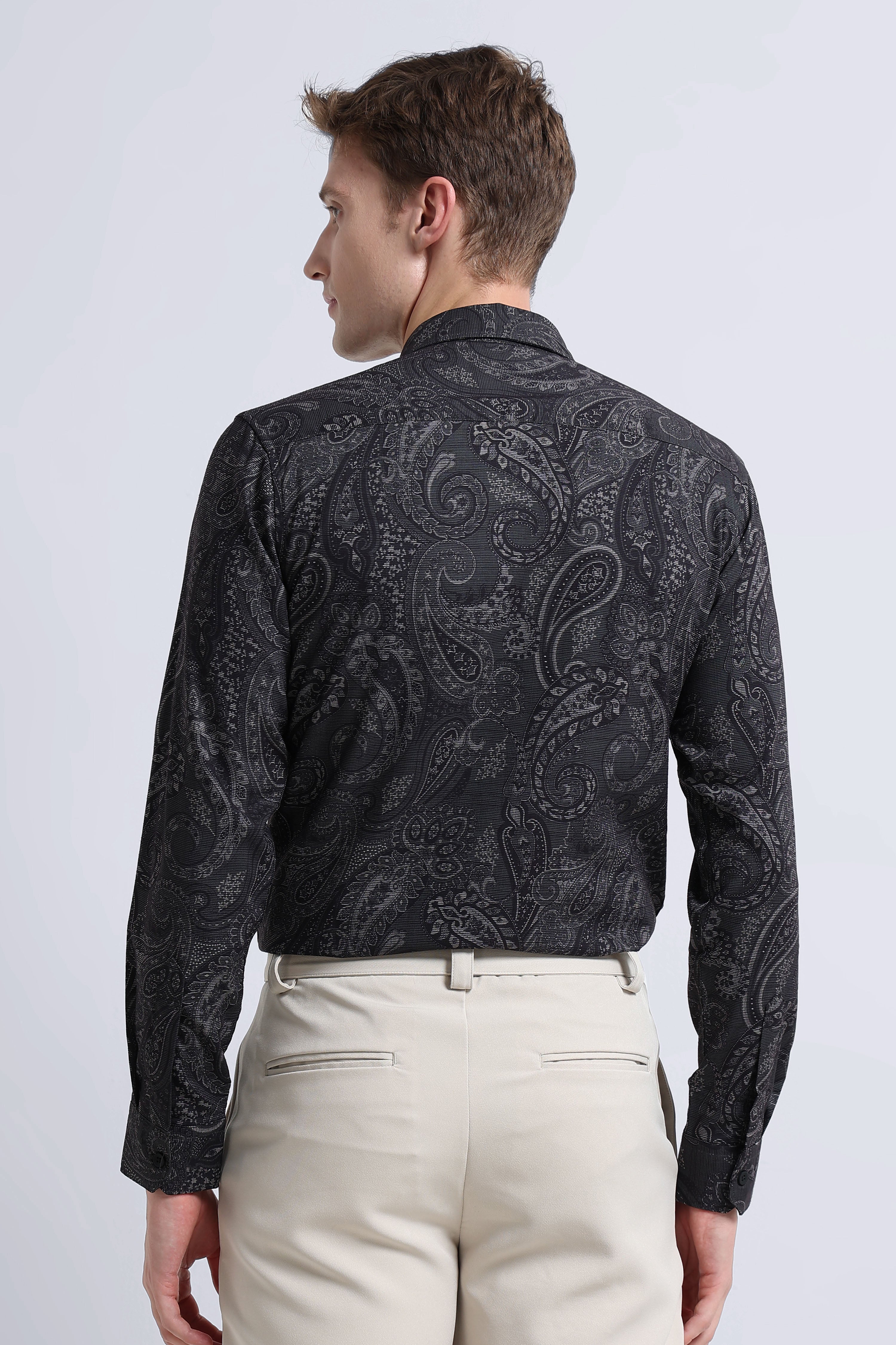 Men Multi Printed Cotton Blend Shirt