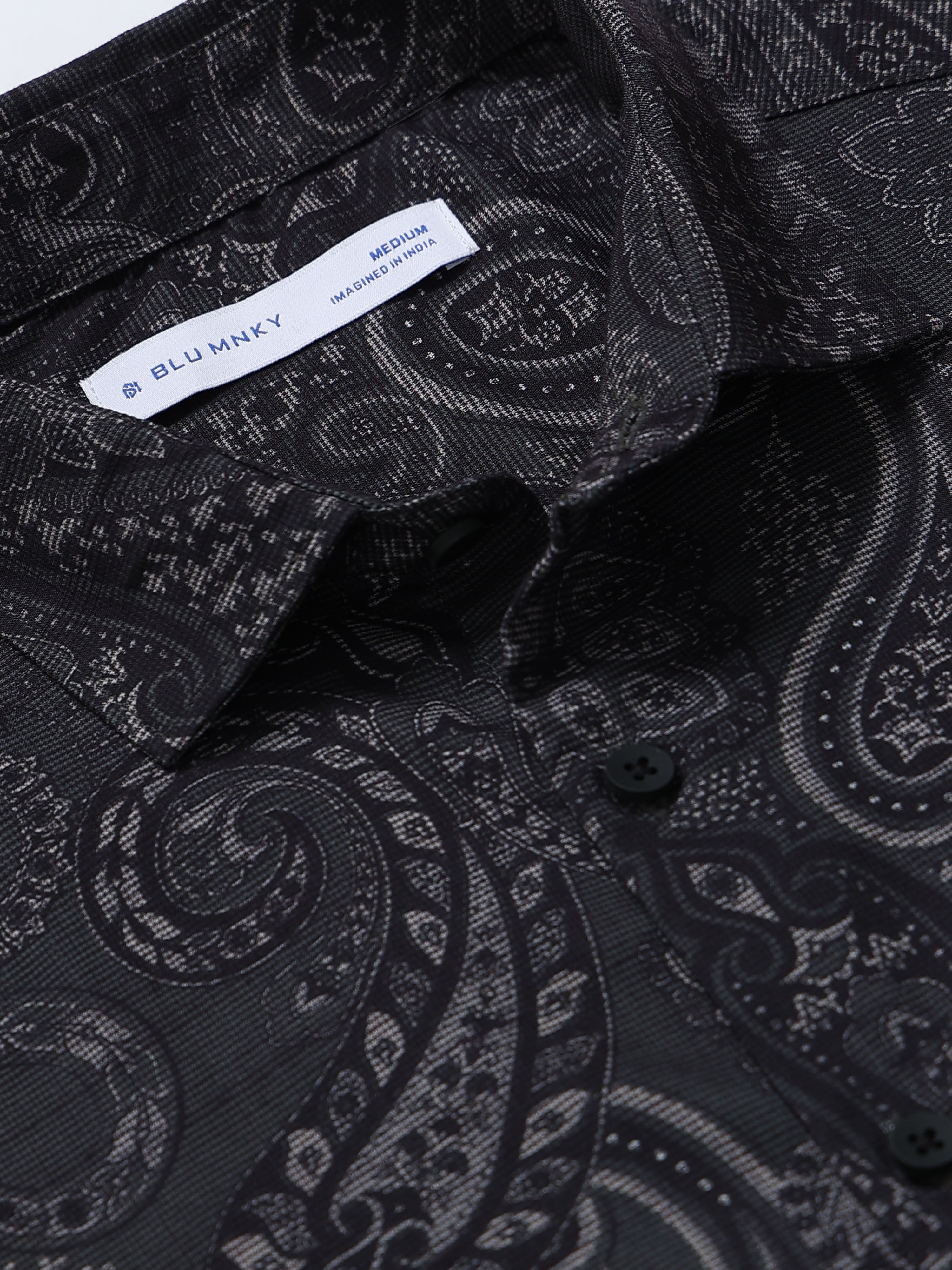 Men Multi Printed Cotton Blend Shirt