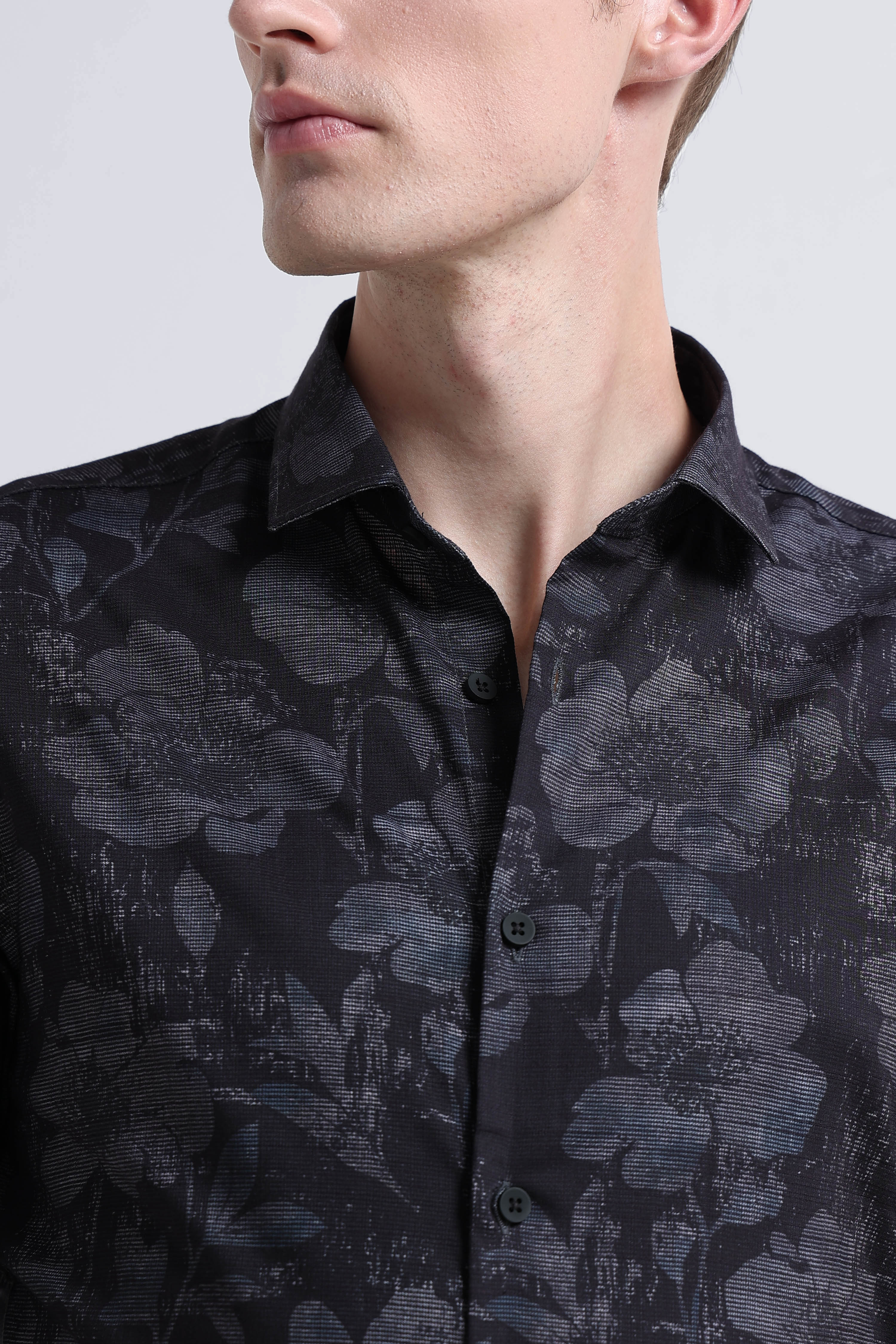 Men Multi Printed Cotton Blend Shirt