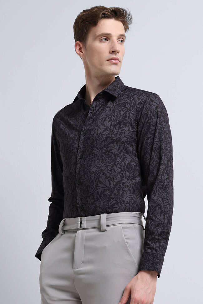 Men Multi Printed Cotton Blend Shirt