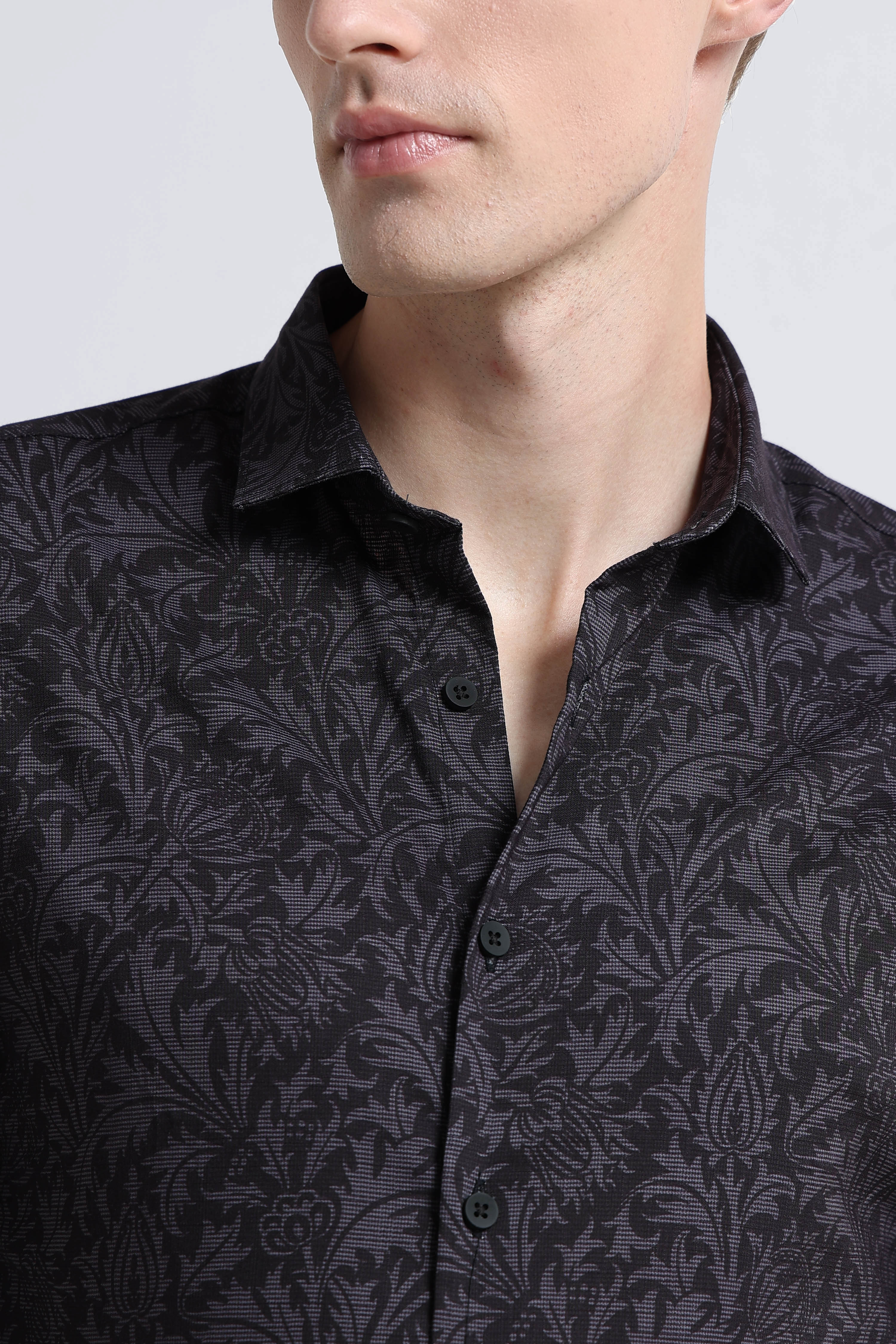 Men Multi Printed Cotton Blend Shirt
