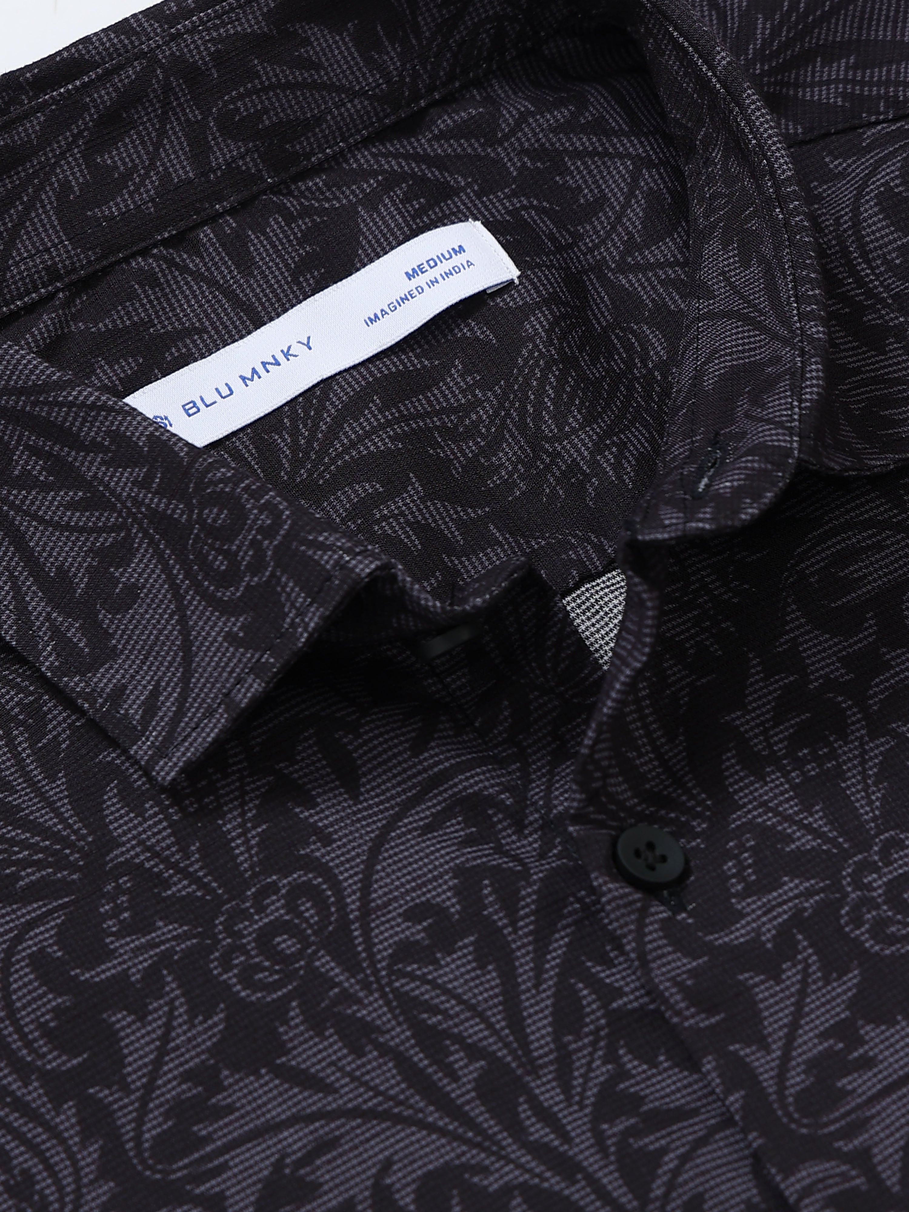 Men Multi Printed Cotton Blend Shirt