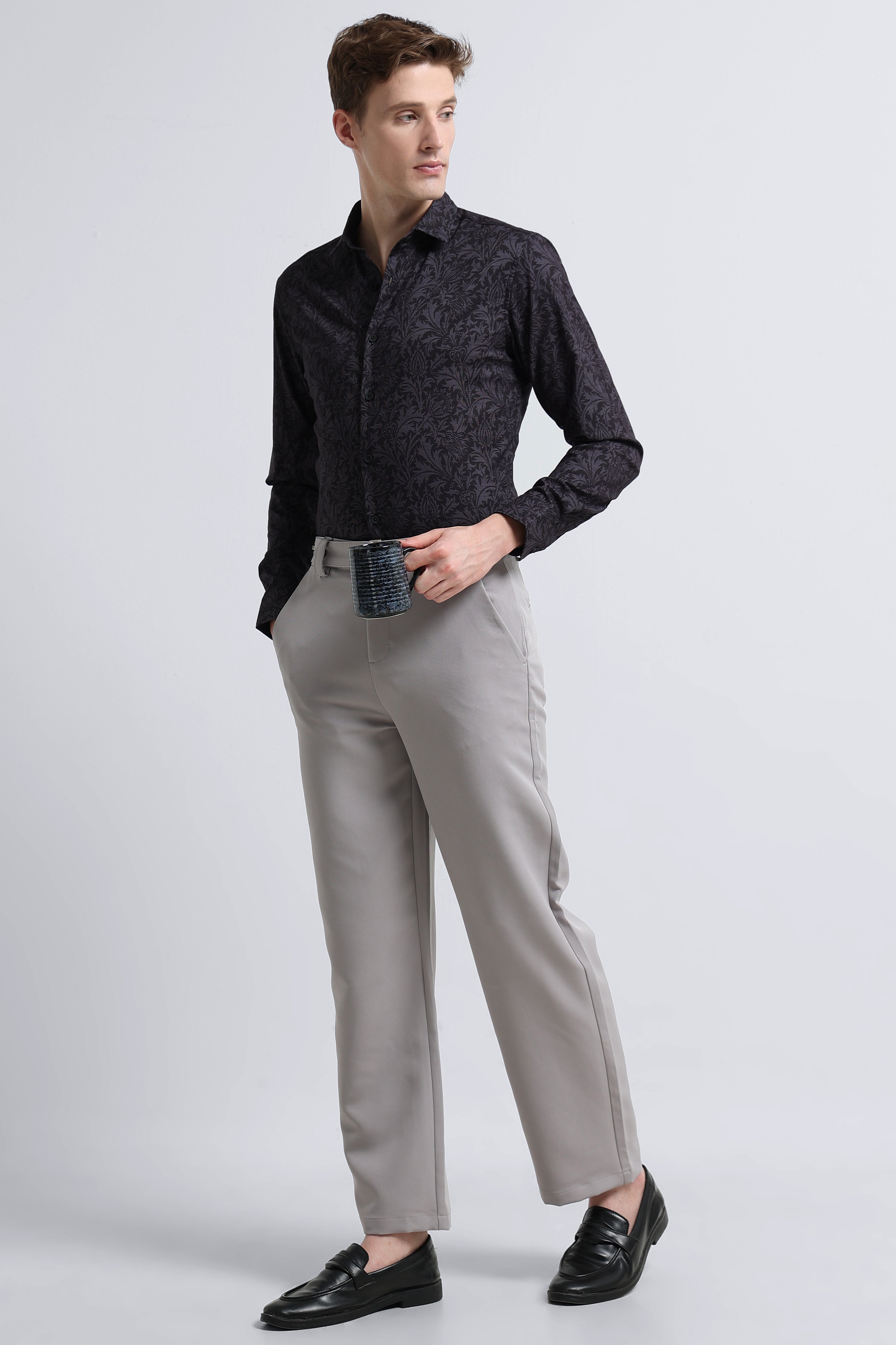 Men Multi Printed Cotton Blend Shirt