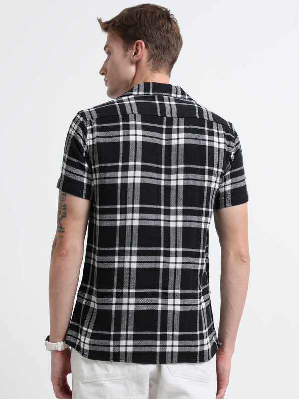 Men Black Casual Shirt