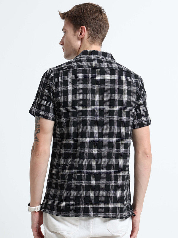 Men Black Casual Shirt