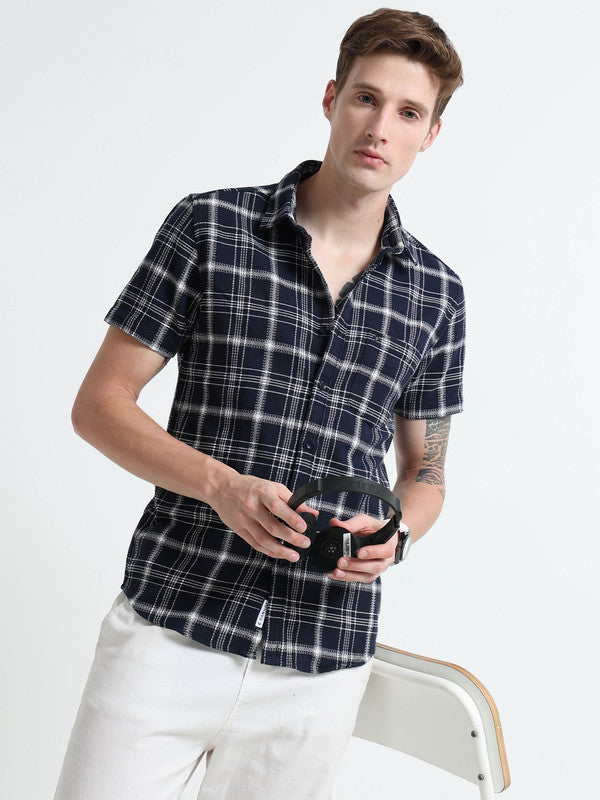 Men Black Casual Shirt