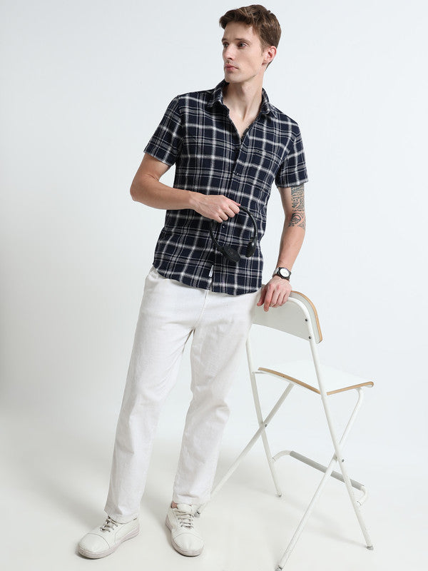 Men Black Casual Shirt