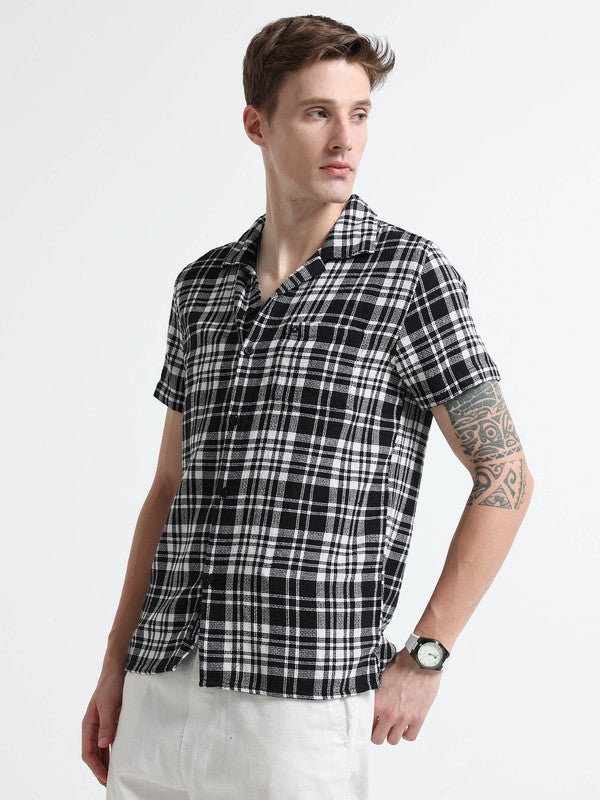 Men Black Casual Shirt